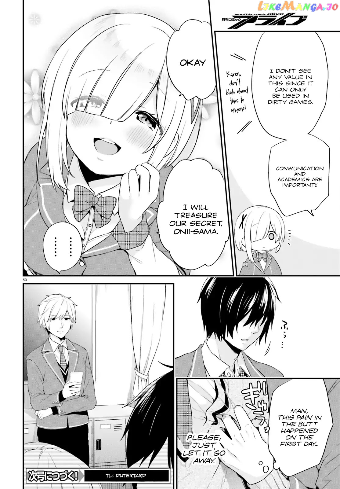 Jishou F-Rank No Oniisama Ga Game De Hyouka Sareru Gakuen No Chouten Ni Kunrin Suru Sou Desu Yo chapter 1 - page 49