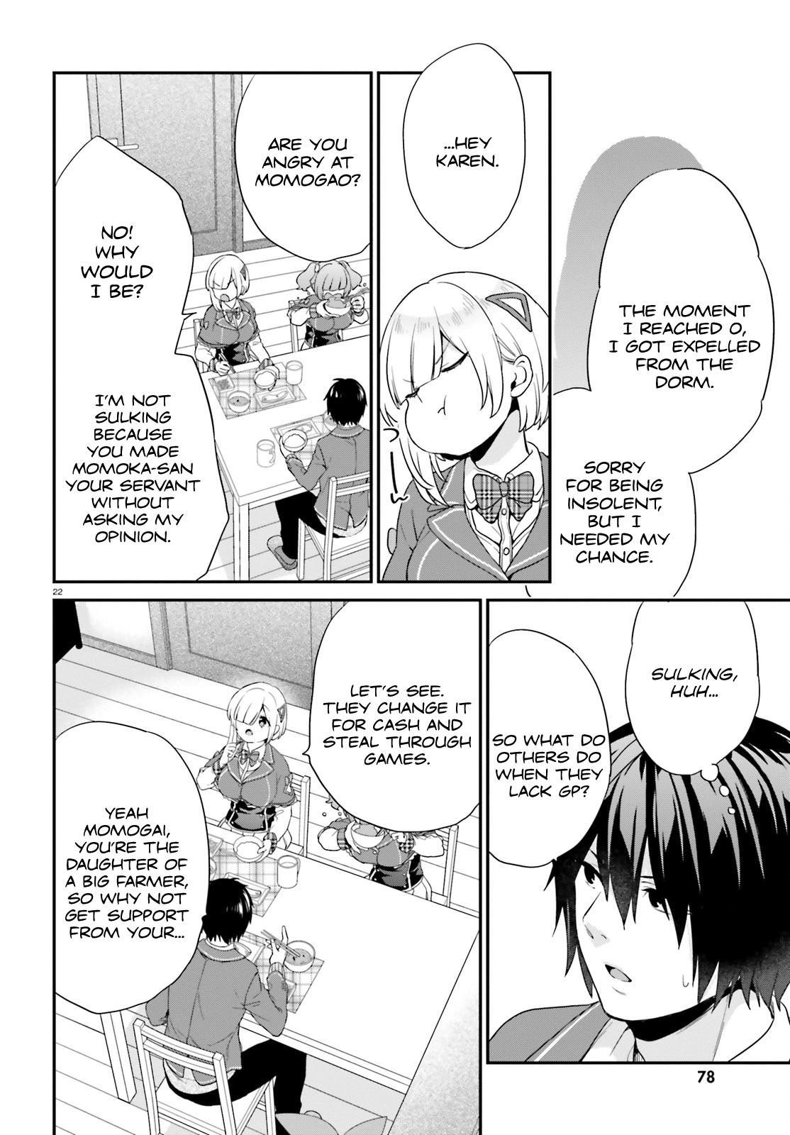 Jishou F-Rank No Oniisama Ga Game De Hyouka Sareru Gakuen No Chouten Ni Kunrin Suru Sou Desu Yo chapter 3 - page 22