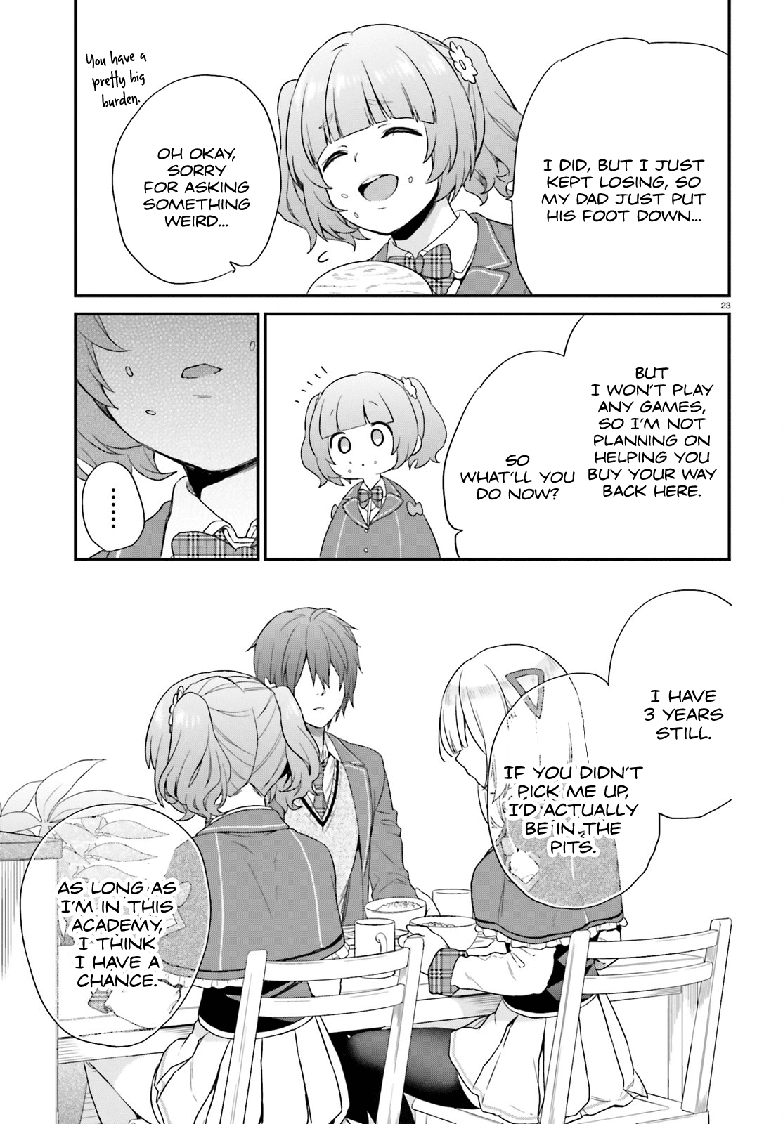 Jishou F-Rank No Oniisama Ga Game De Hyouka Sareru Gakuen No Chouten Ni Kunrin Suru Sou Desu Yo chapter 3 - page 23