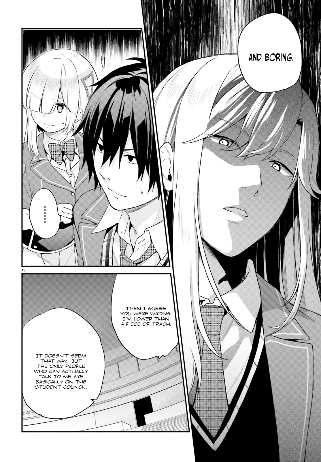 Jishou F-Rank No Oniisama Ga Game De Hyouka Sareru Gakuen No Chouten Ni Kunrin Suru Sou Desu Yo chapter 7 - page 12