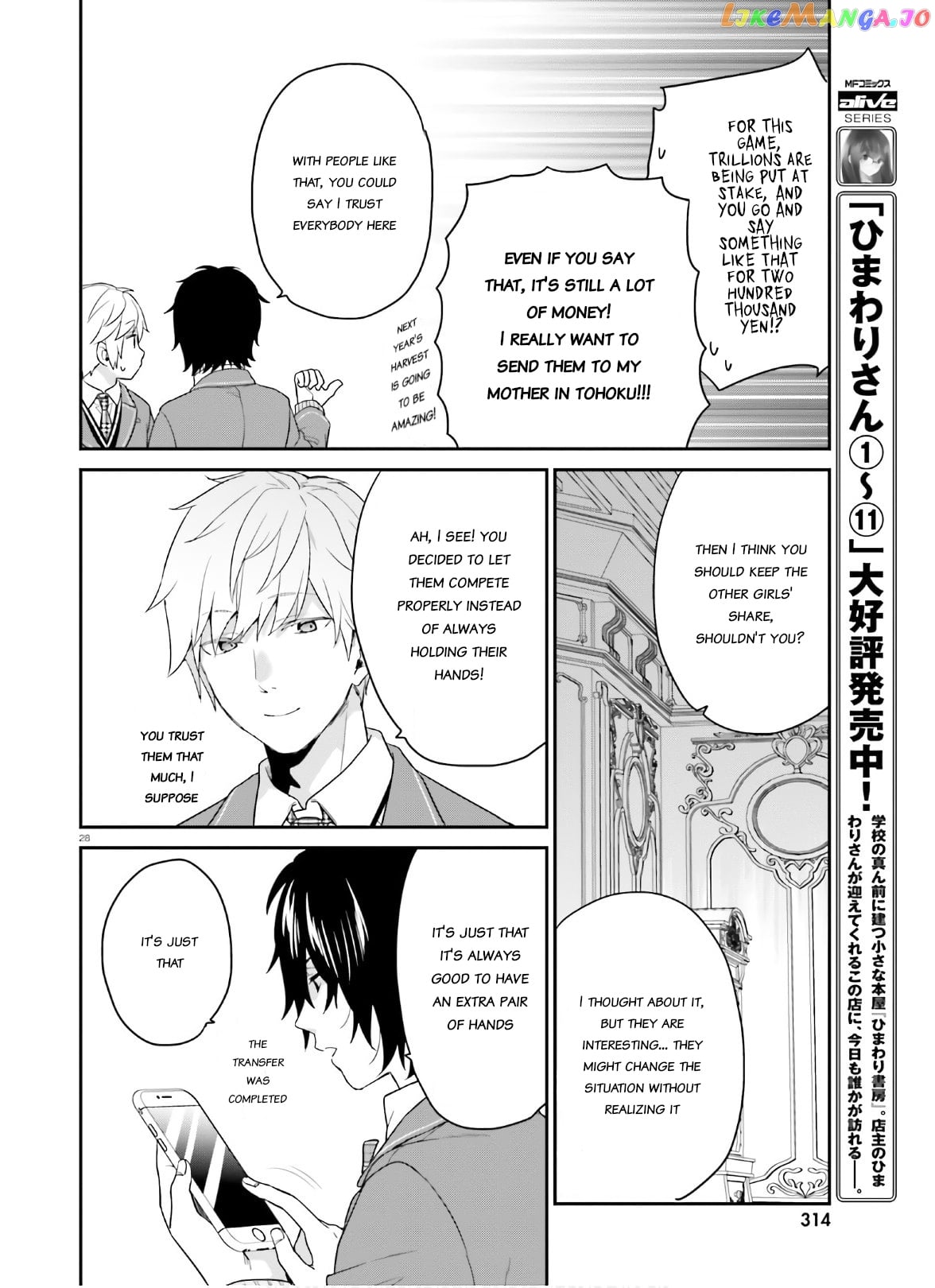 Jishou F-Rank No Oniisama Ga Game De Hyouka Sareru Gakuen No Chouten Ni Kunrin Suru Sou Desu Yo chapter 30 - page 28