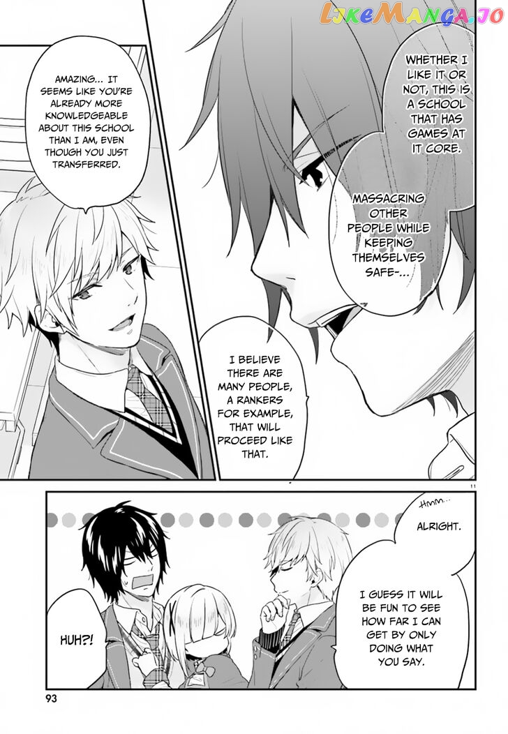 Jishou F-Rank No Oniisama Ga Game De Hyouka Sareru Gakuen No Chouten Ni Kunrin Suru Sou Desu Yo chapter 16 - page 12