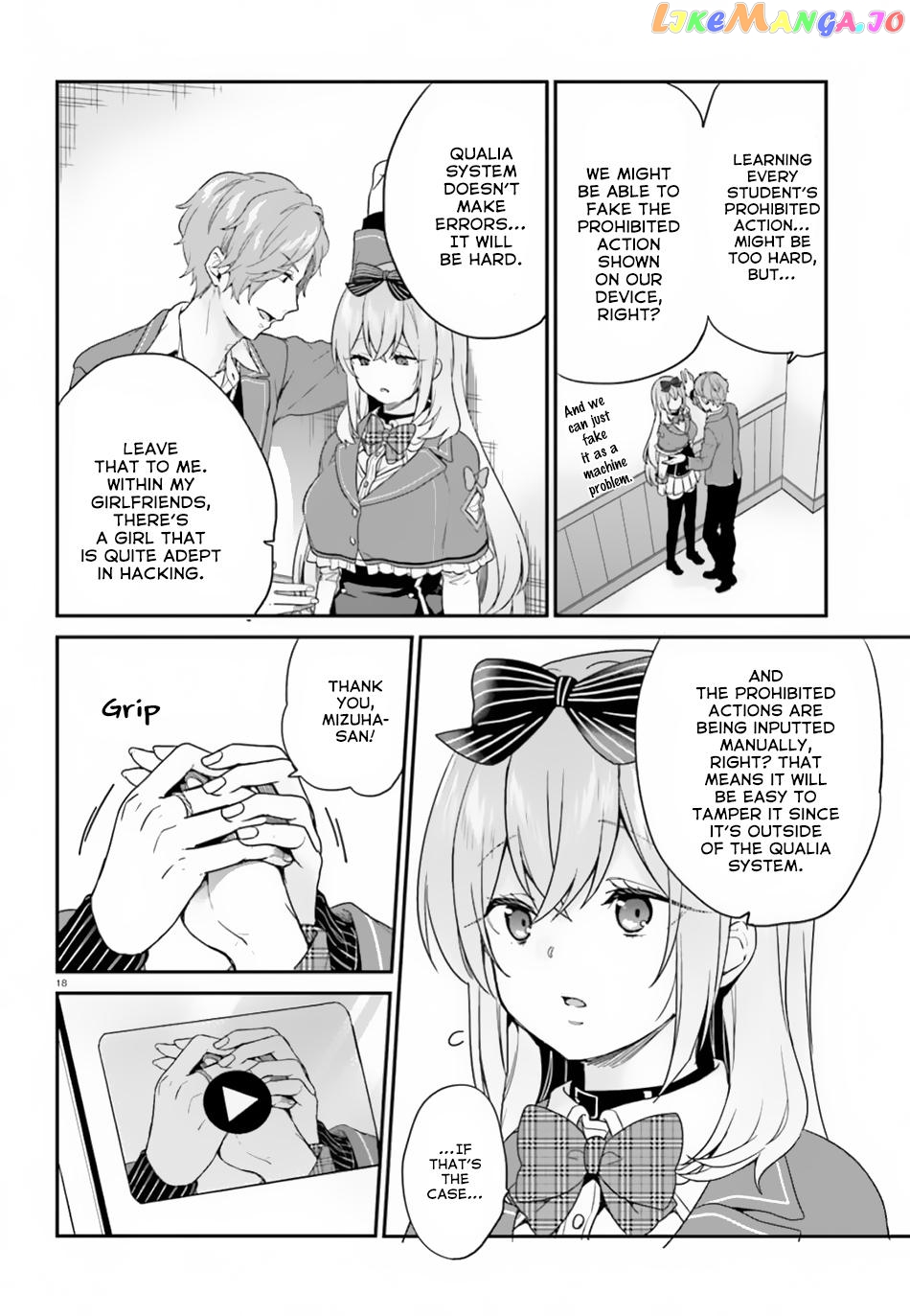 Jishou F-Rank No Oniisama Ga Game De Hyouka Sareru Gakuen No Chouten Ni Kunrin Suru Sou Desu Yo chapter 18 - page 19