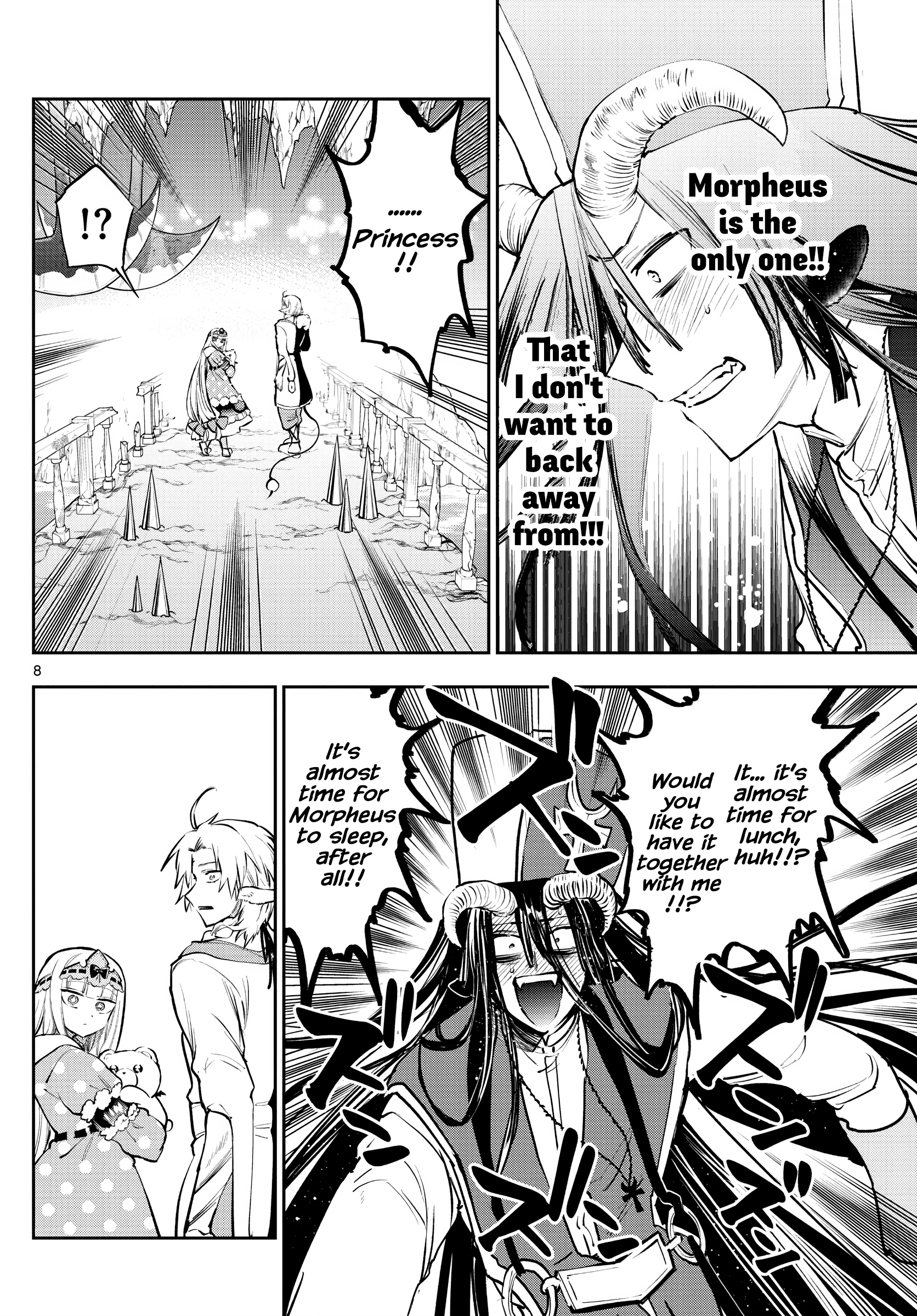 Maou-jou de Oyasumi chapter 289 - page 8