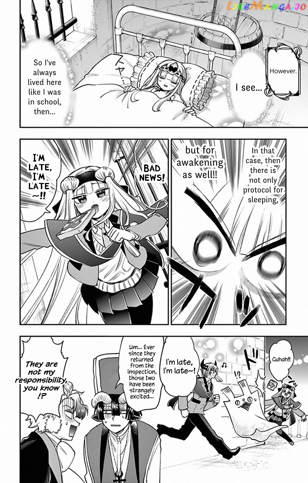 Maou-jou de Oyasumi chapter 218 - page 10
