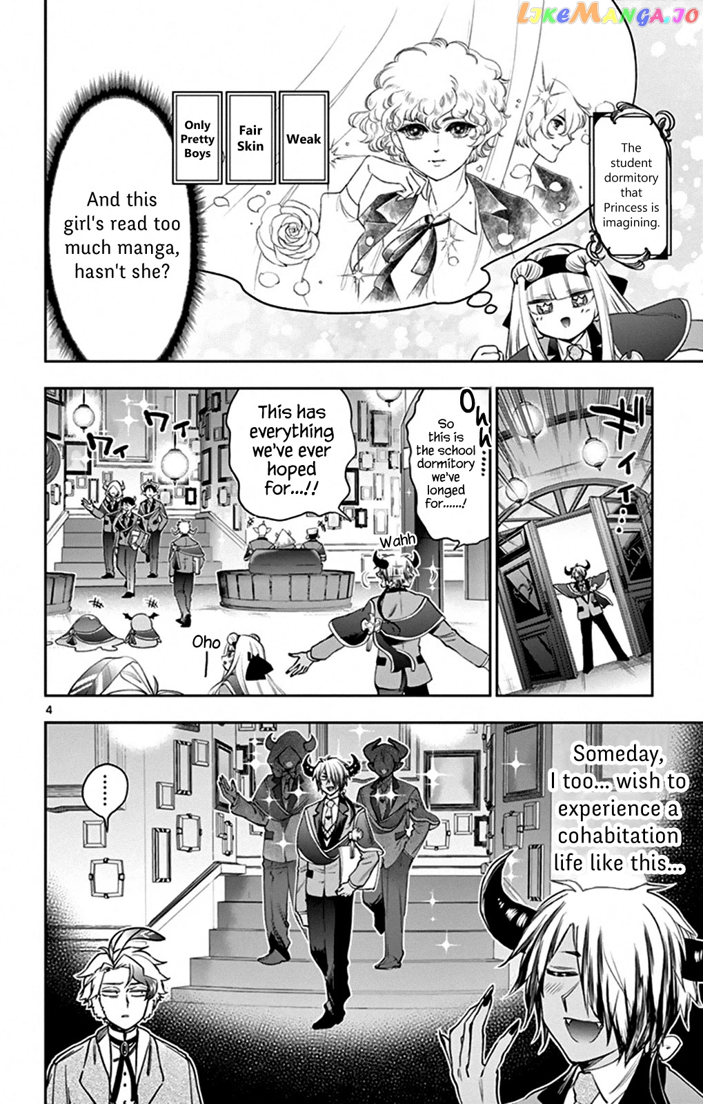Maou-jou de Oyasumi chapter 218 - page 4