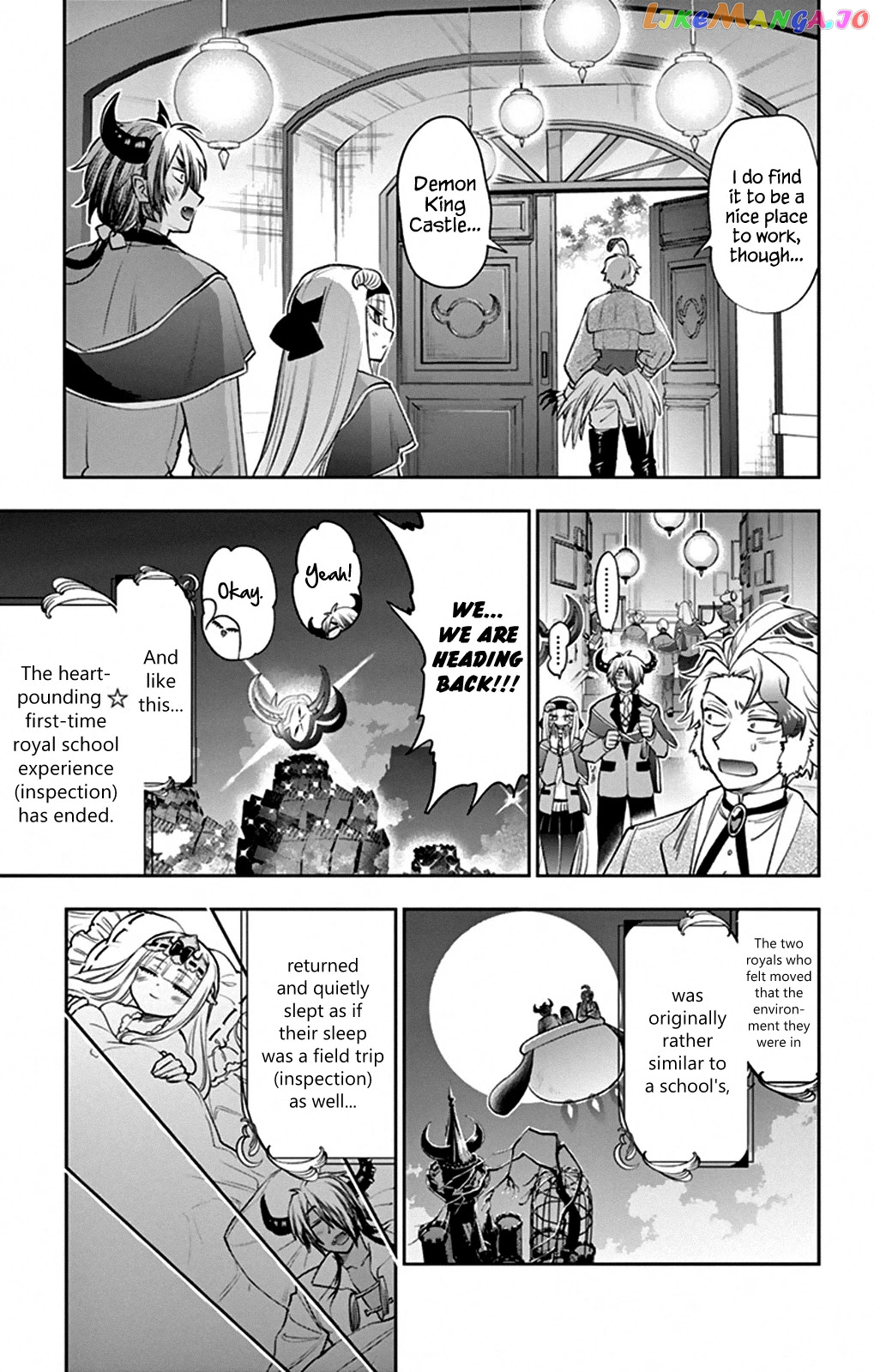 Maou-jou de Oyasumi chapter 218 - page 9