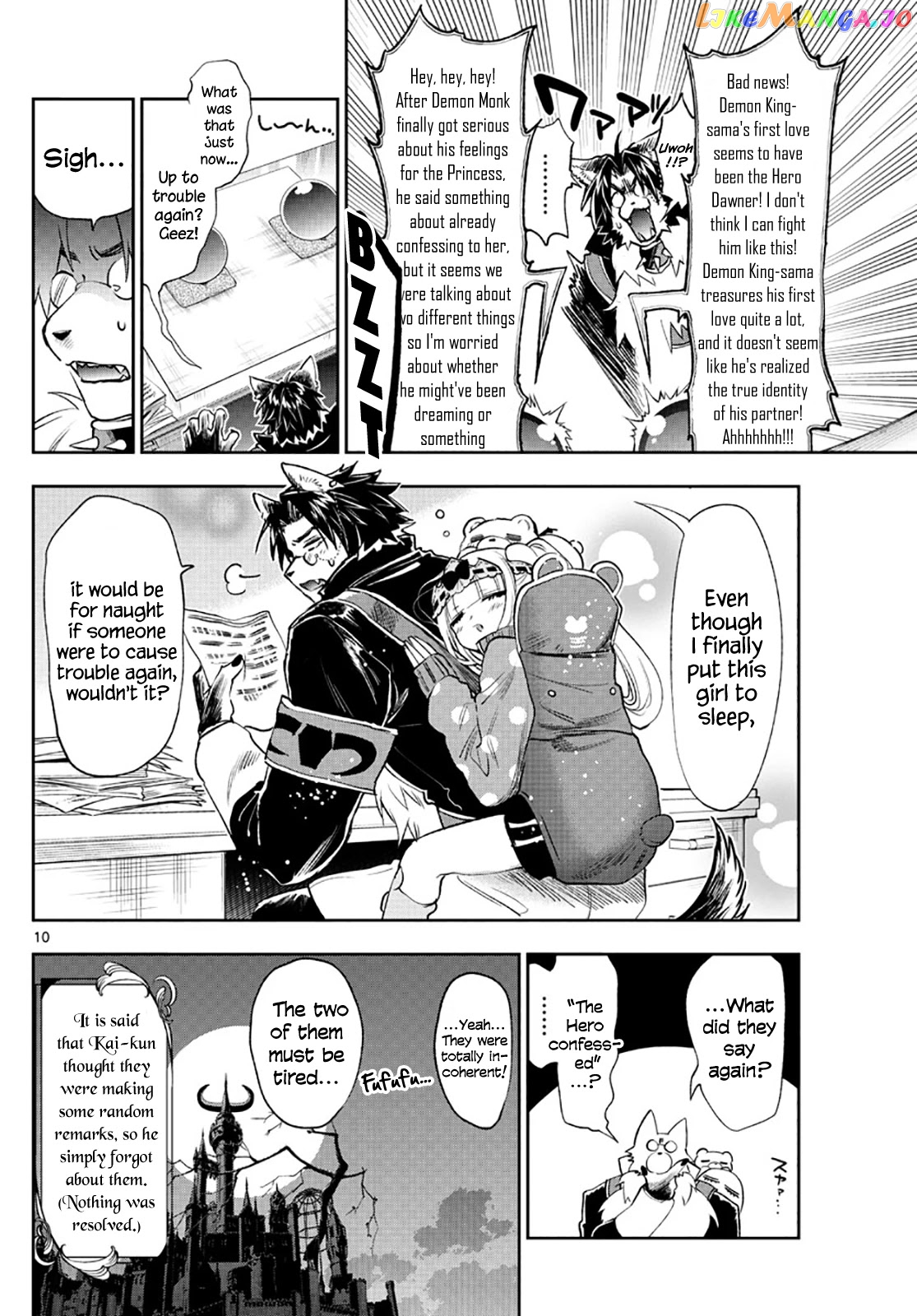 Maou-jou de Oyasumi chapter 259 - page 10