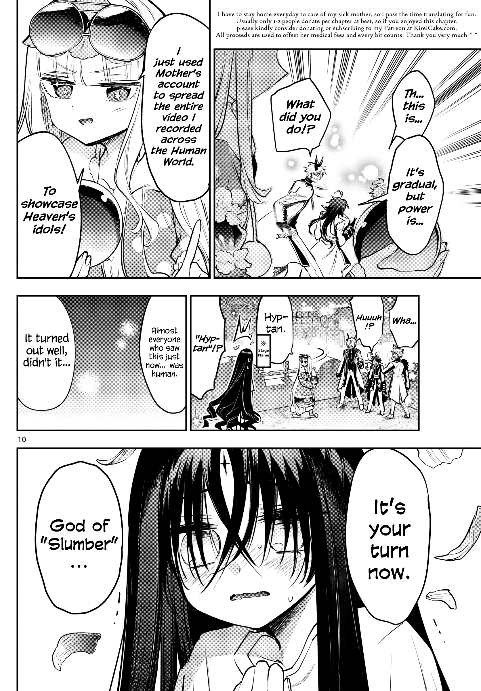 Maou-jou de Oyasumi chapter 306 - page 10