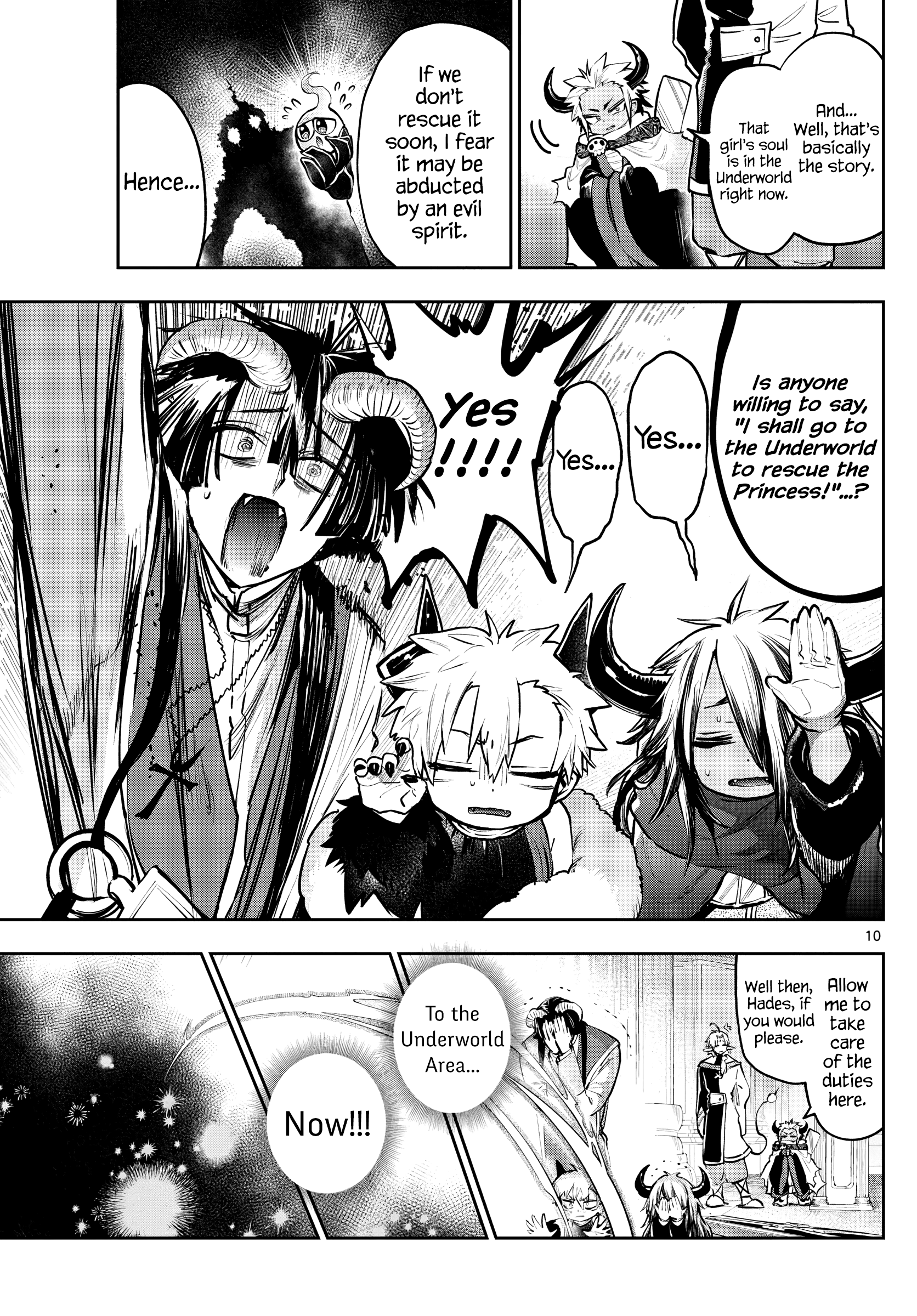Maou-jou de Oyasumi chapter 290 - page 10