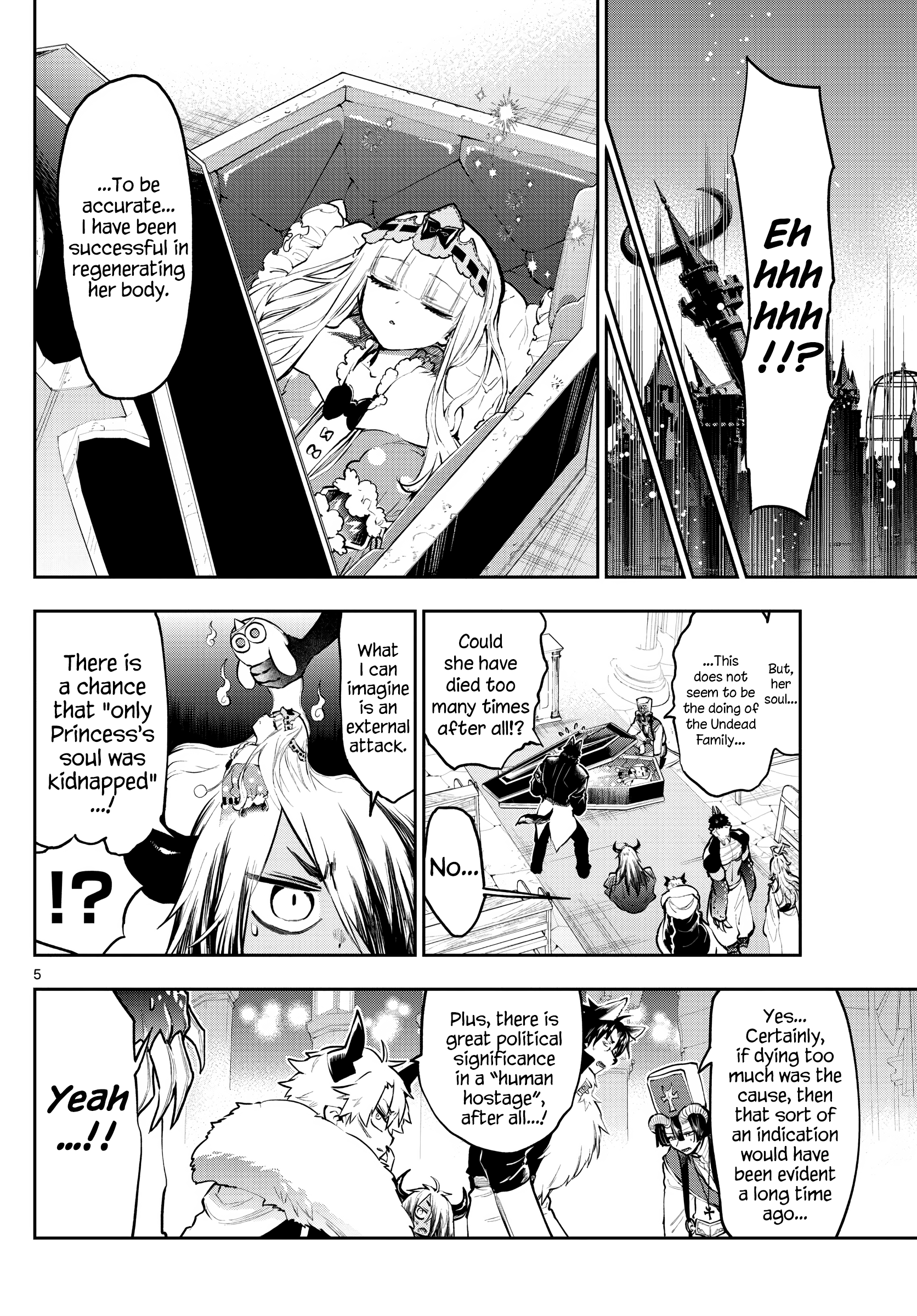 Maou-jou de Oyasumi chapter 290 - page 5