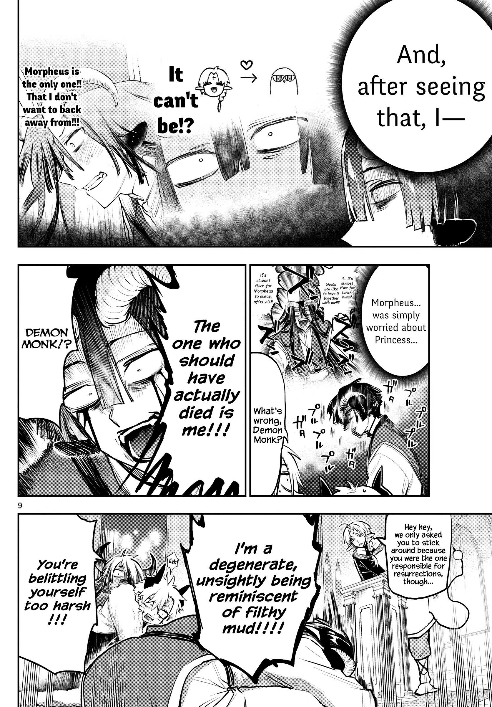 Maou-jou de Oyasumi chapter 290 - page 9