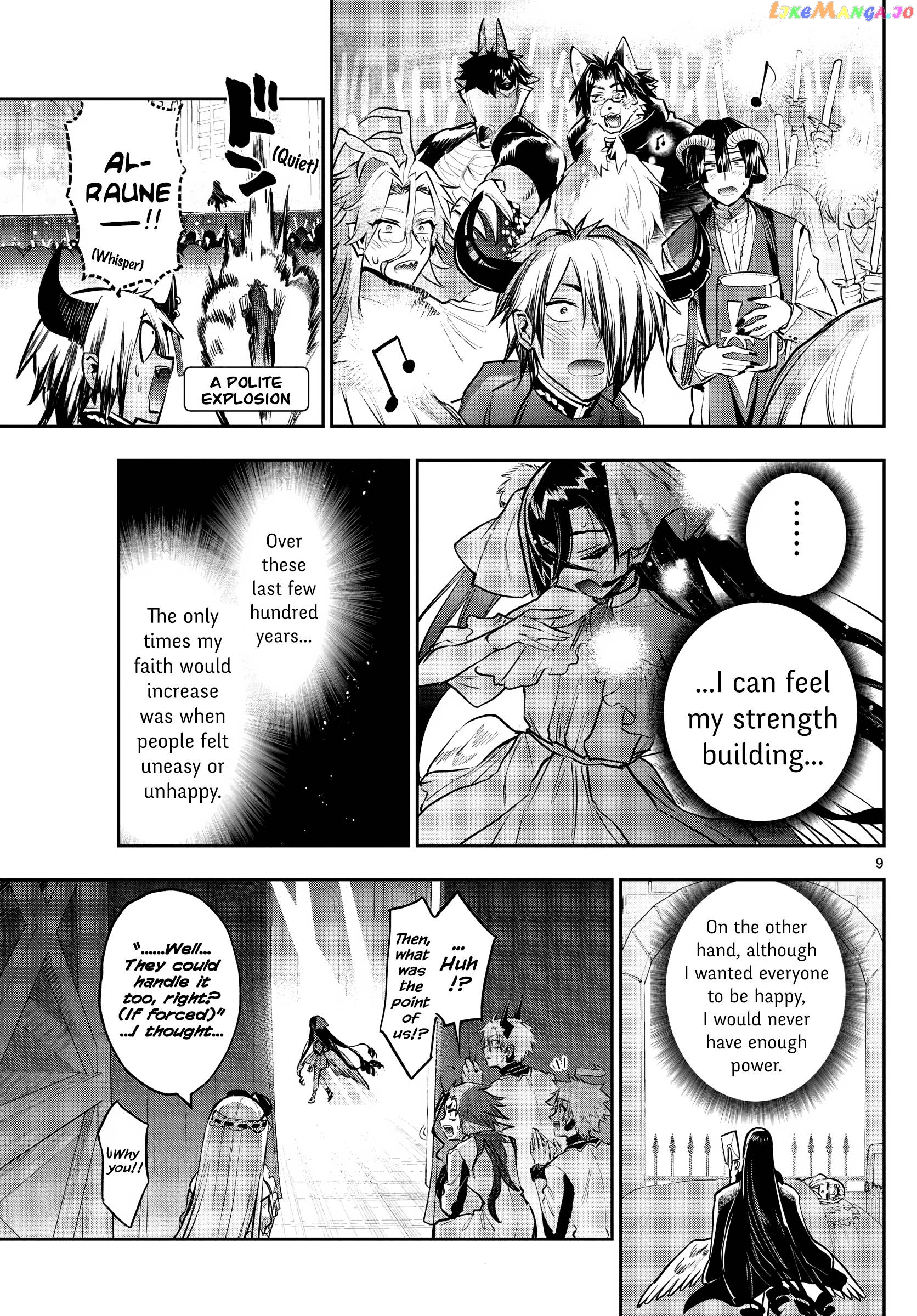 Maou-jou de Oyasumi chapter 307 - page 9