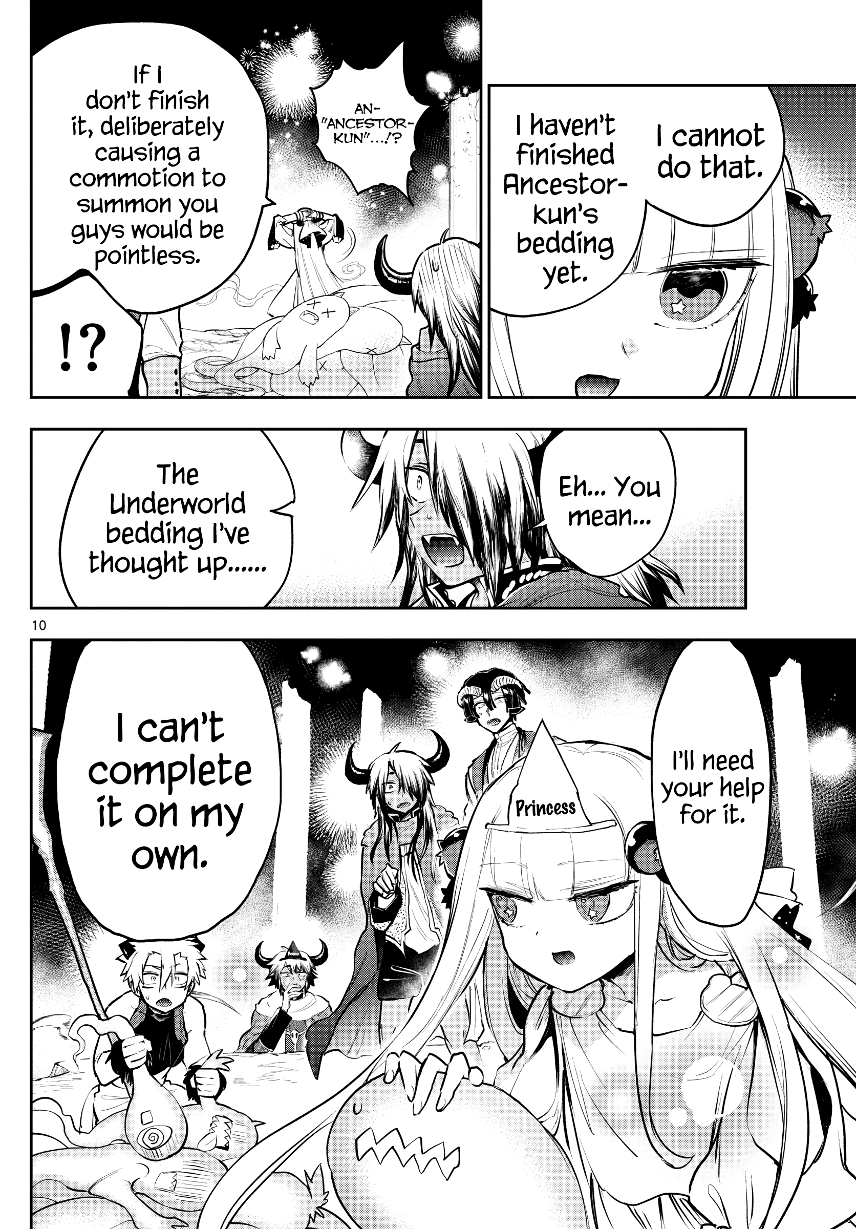 Maou-jou de Oyasumi chapter 292 - page 10