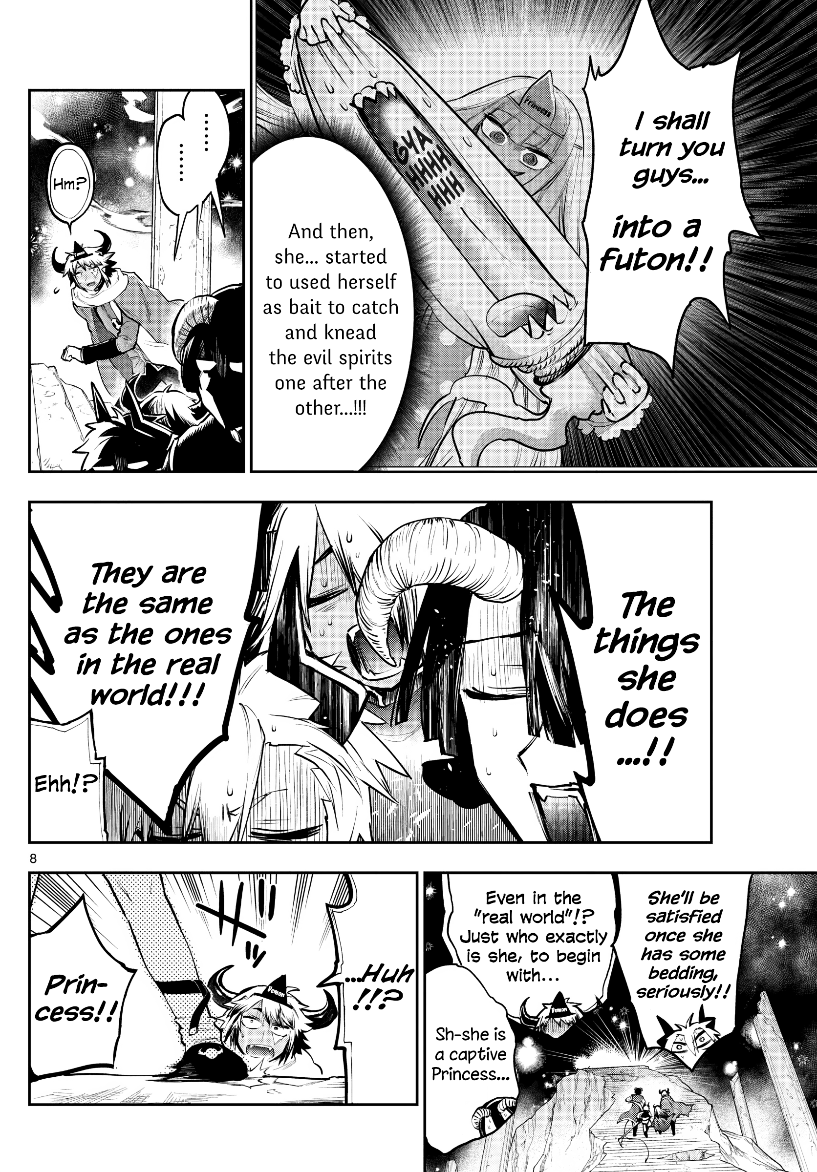 Maou-jou de Oyasumi chapter 292 - page 8