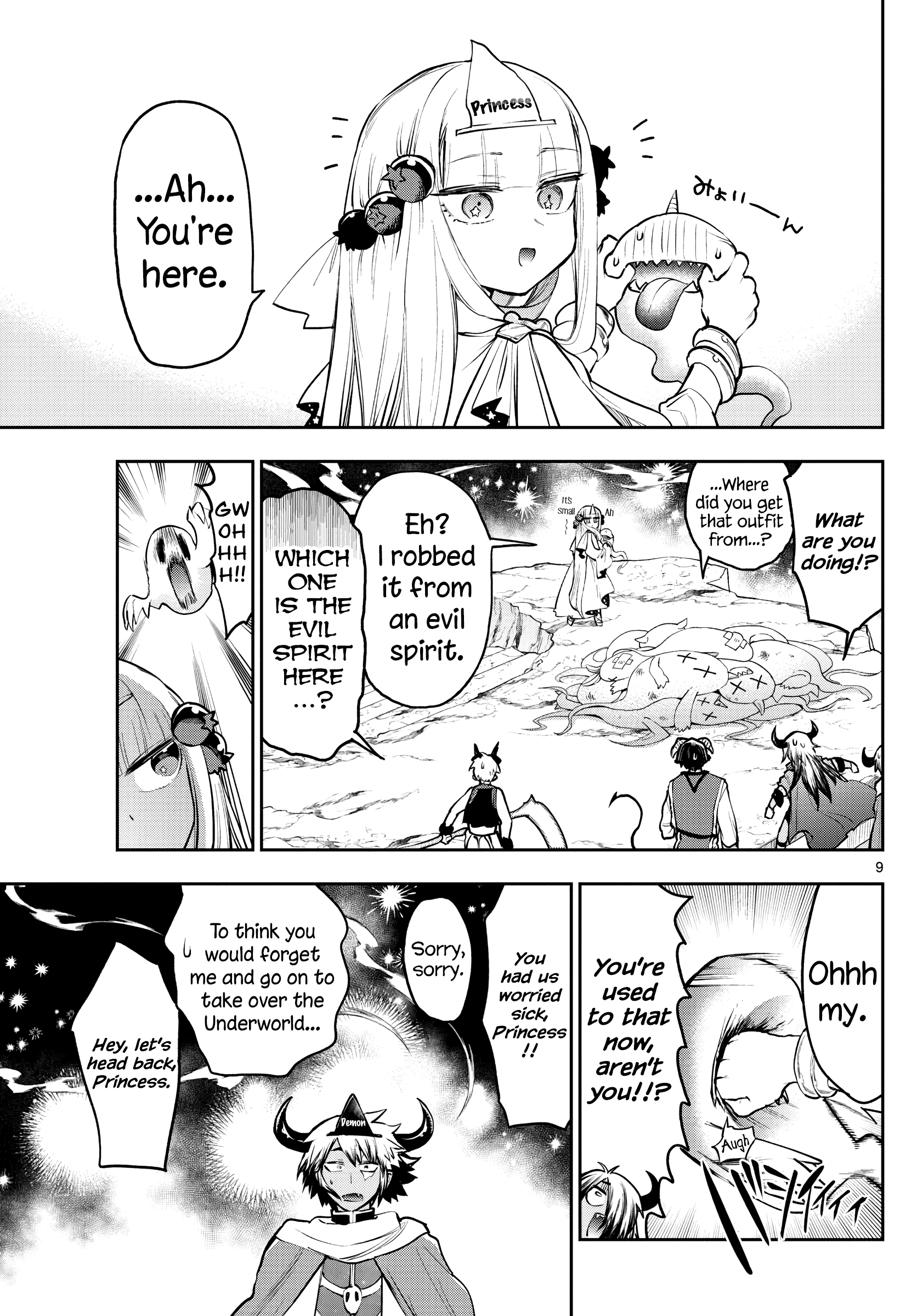 Maou-jou de Oyasumi chapter 292 - page 9
