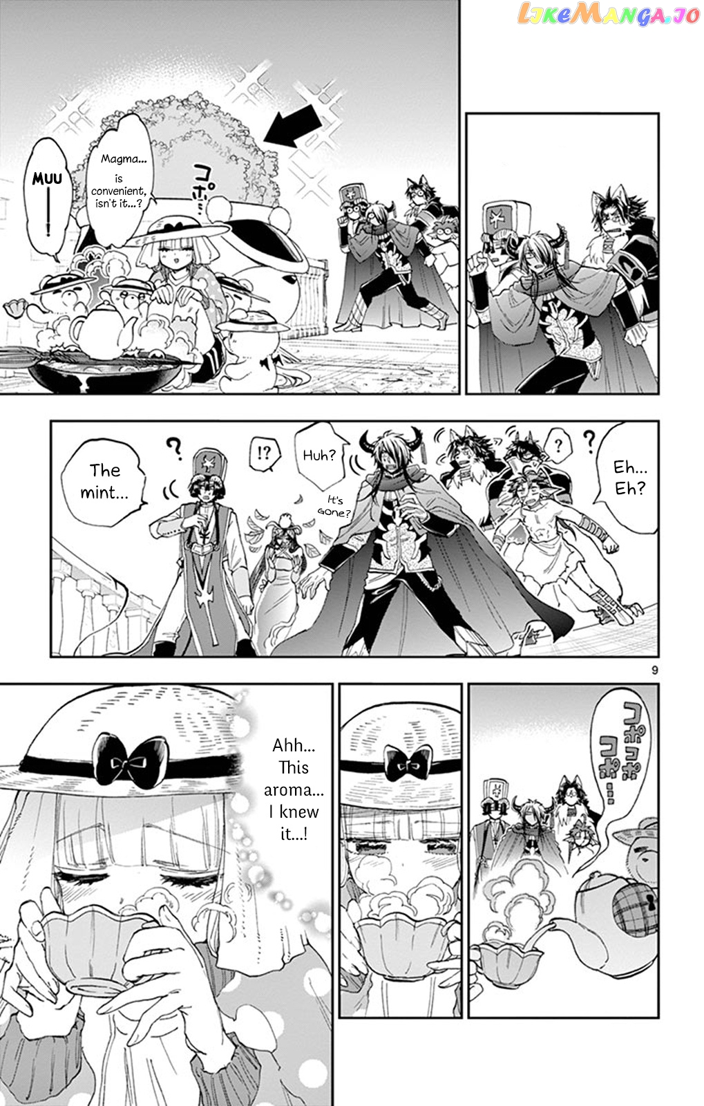 Maou-jou de Oyasumi chapter 156 - page 9