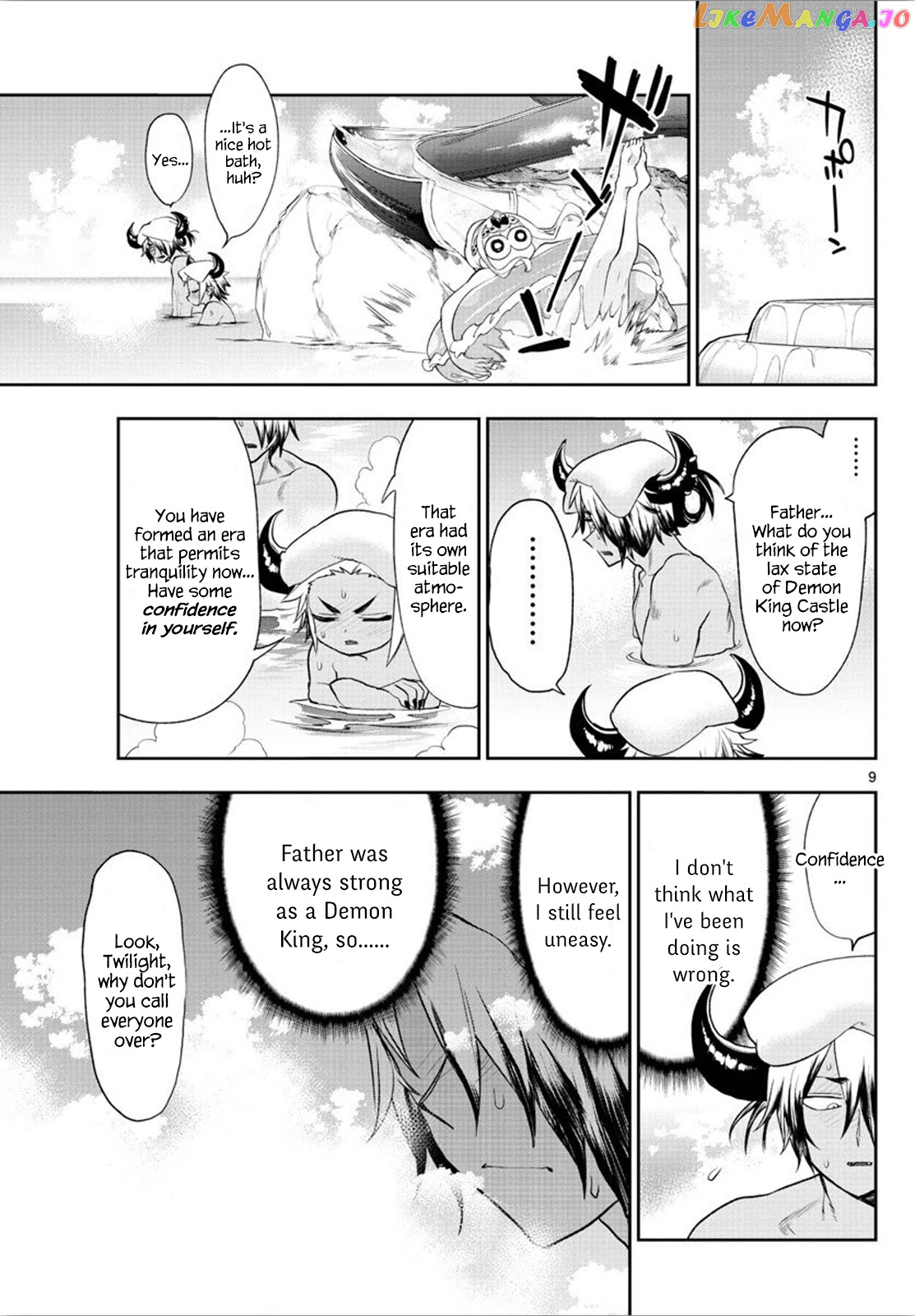 Maou-jou de Oyasumi chapter 222 - page 9