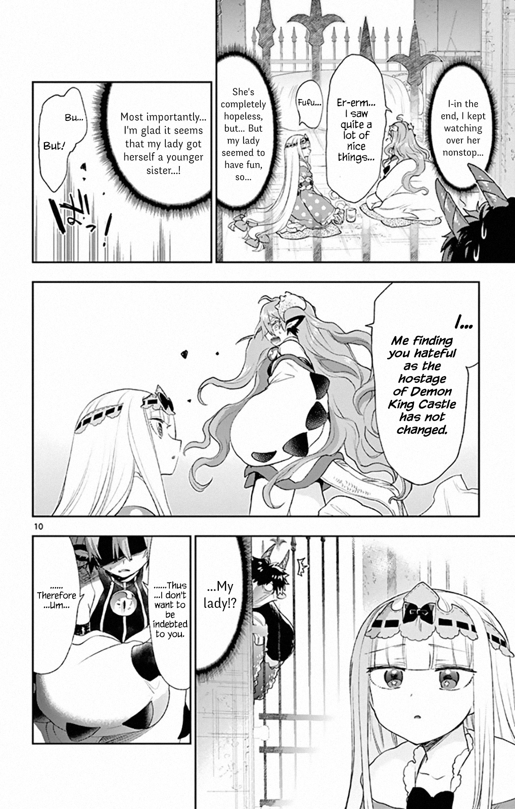 Maou-jou de Oyasumi chapter 197 - page 10