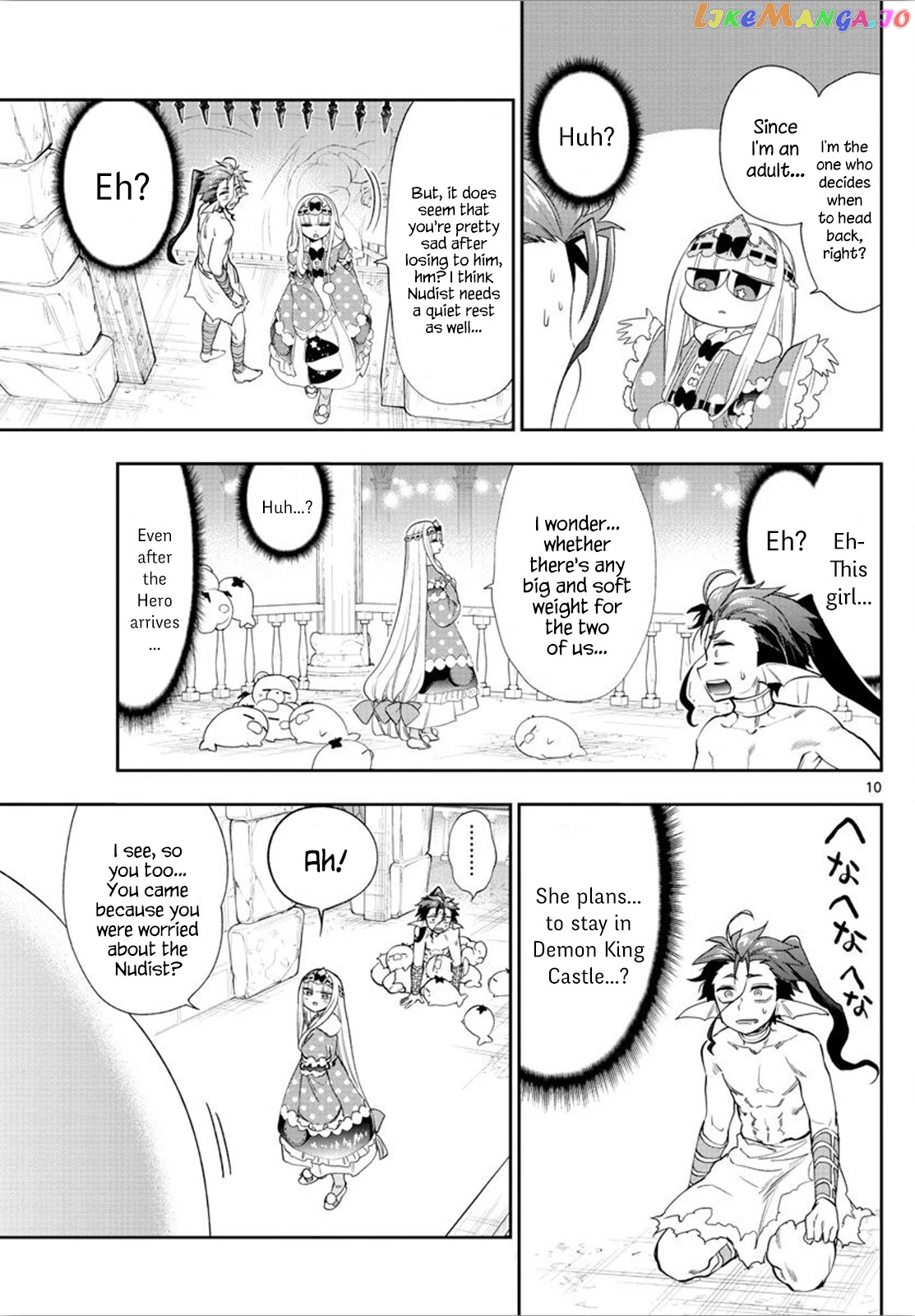 Maou-jou de Oyasumi chapter 223 - page 10