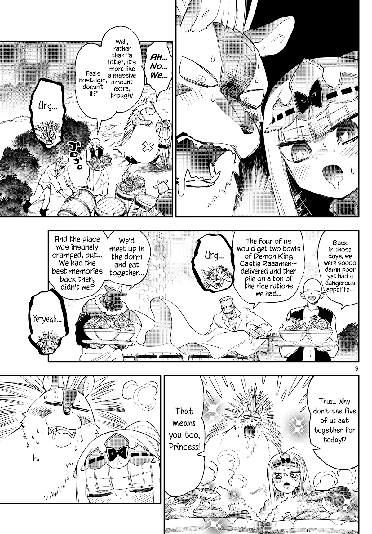 Maou-jou de Oyasumi chapter 264 - page 9