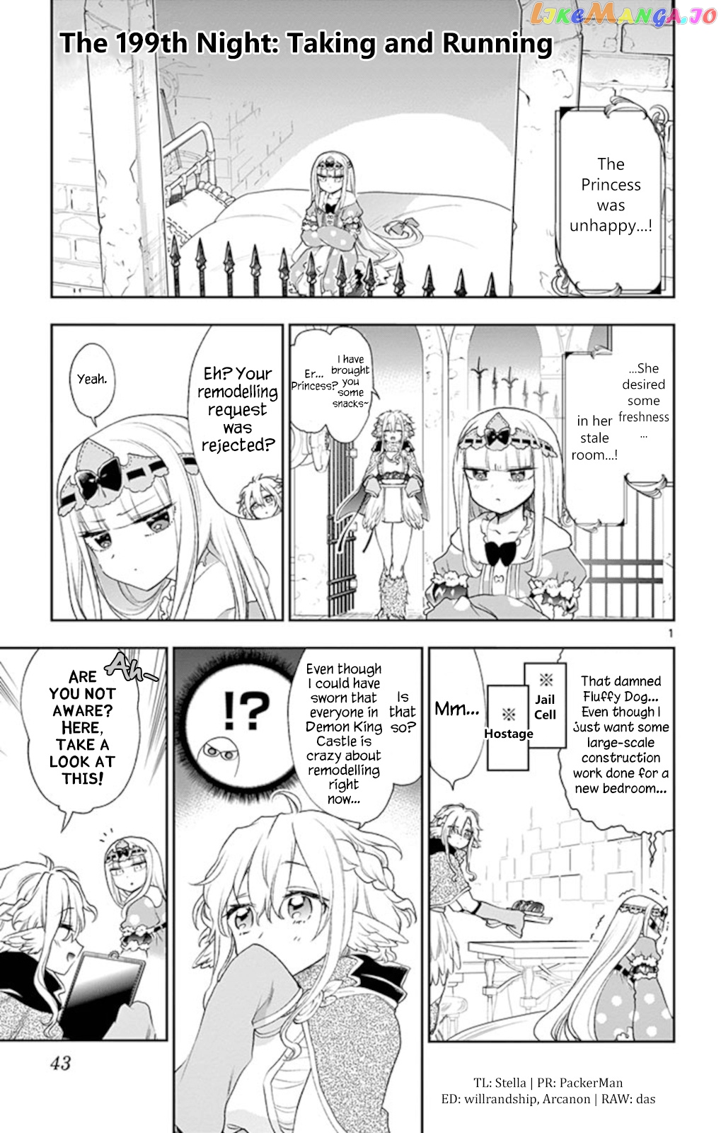 Maou-jou de Oyasumi chapter 199 - page 1