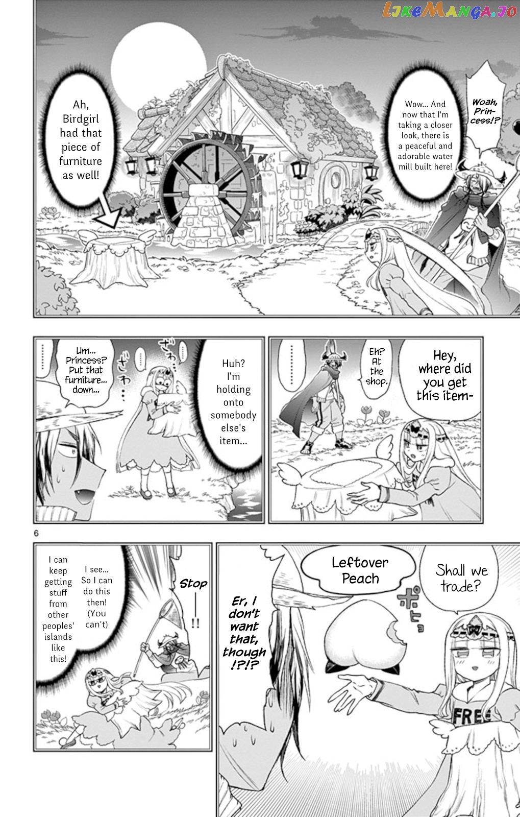 Maou-jou de Oyasumi chapter 199 - page 6