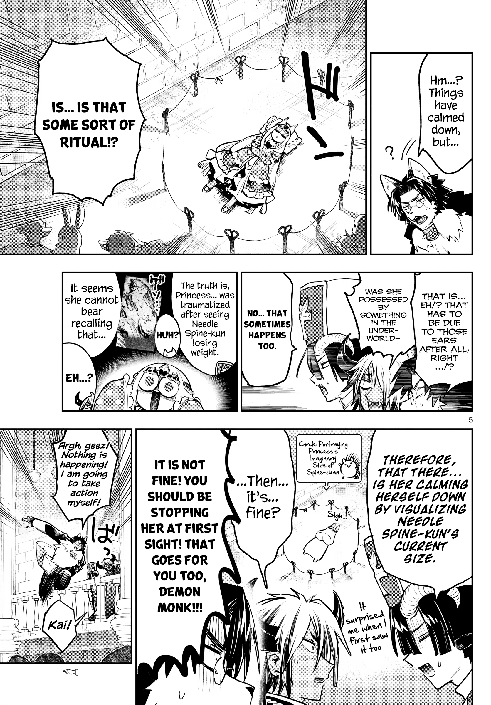 Maou-jou de Oyasumi chapter 297 - page 5