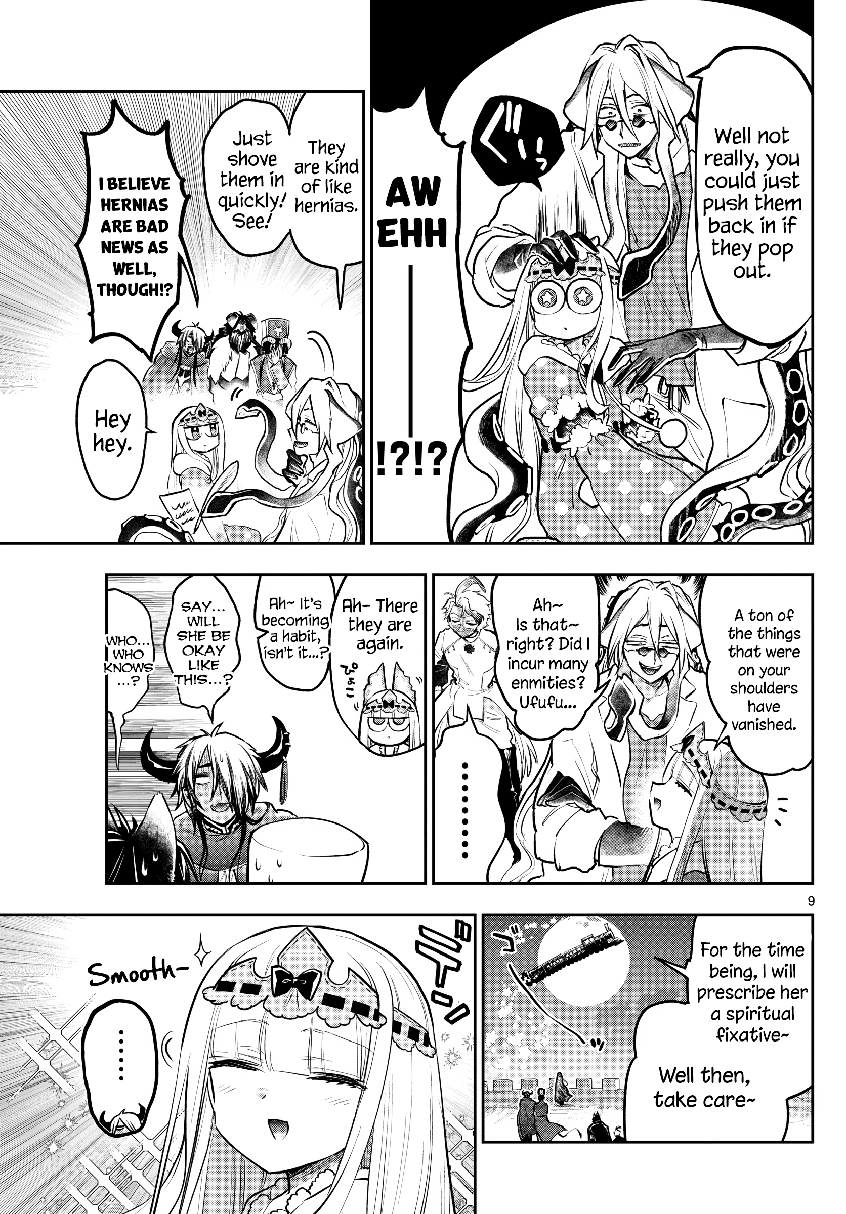 Maou-jou de Oyasumi chapter 297 - page 9