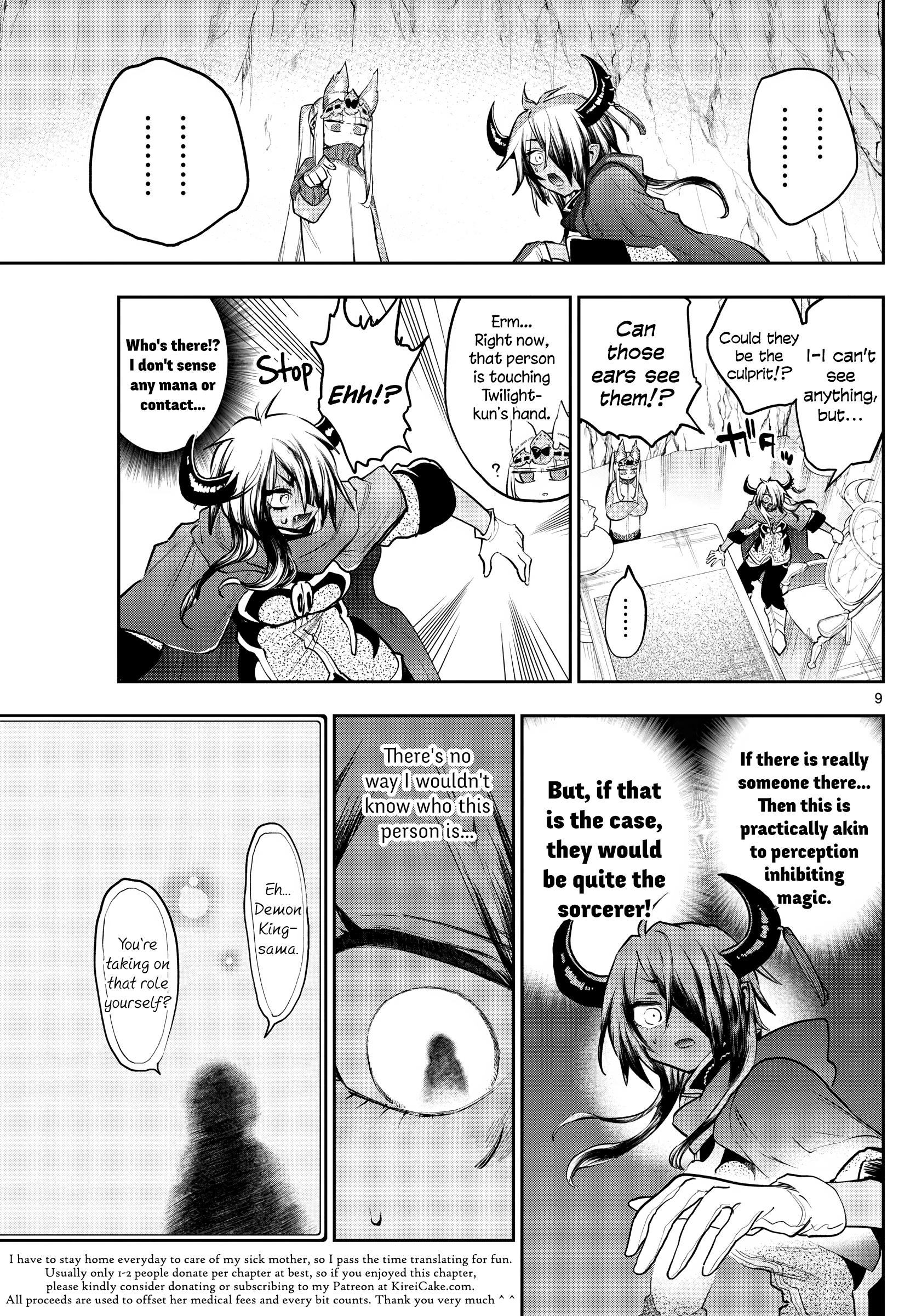 Maou-jou de Oyasumi chapter 313 - page 9