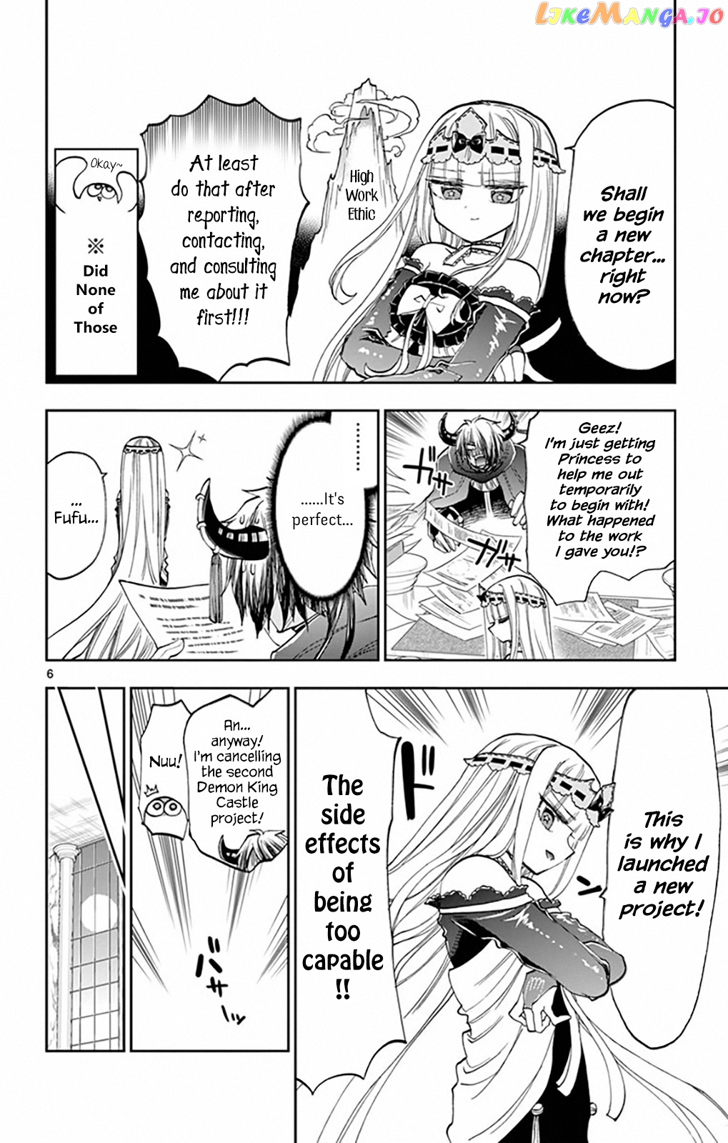 Maou-jou de Oyasumi chapter 162 - page 6