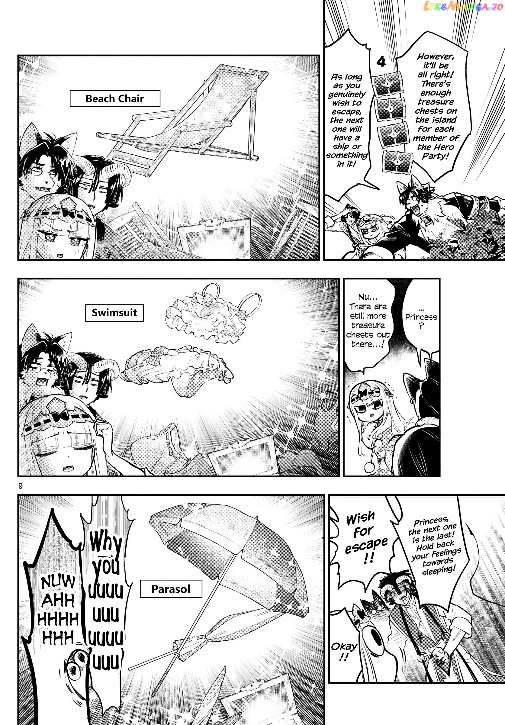 Maou-jou de Oyasumi Chapter 300 - page 8