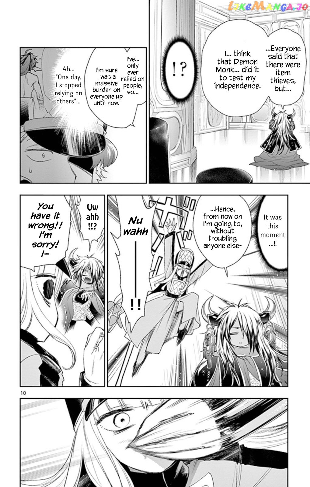 Maou-jou de Oyasumi chapter 203 - page 10