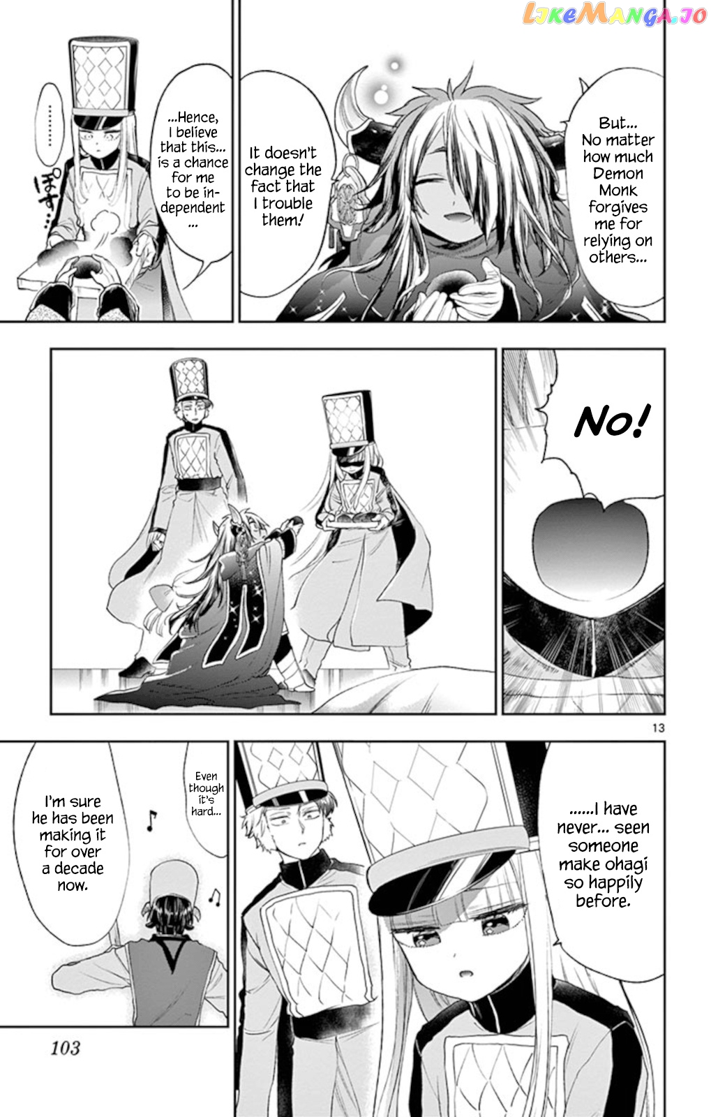 Maou-jou de Oyasumi chapter 203 - page 13