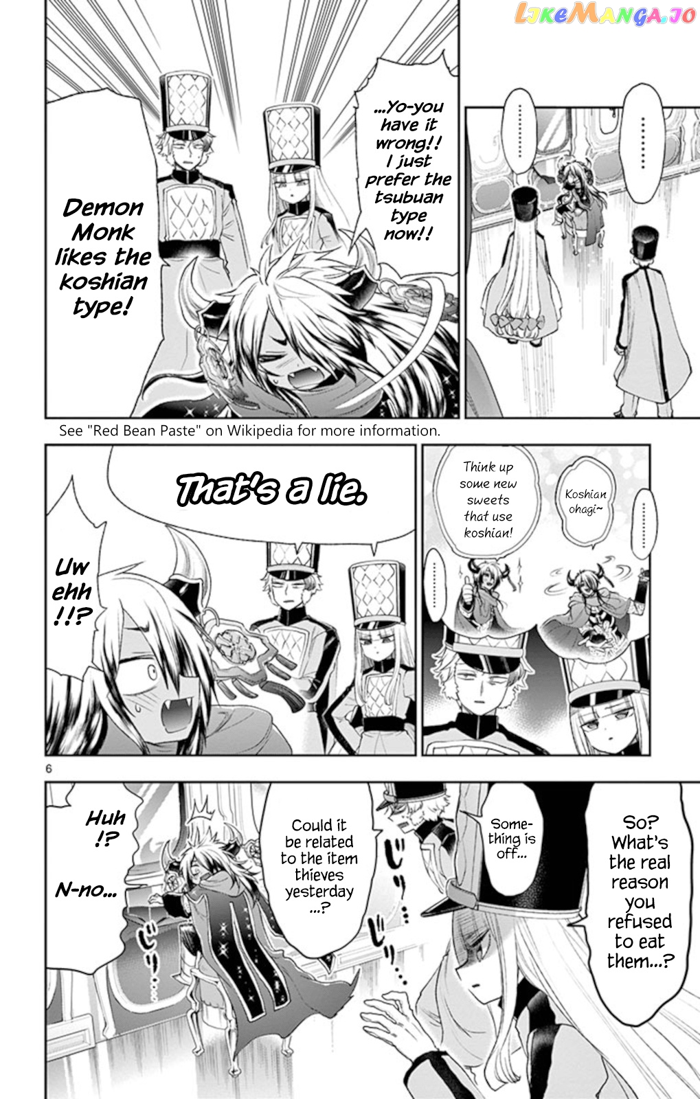 Maou-jou de Oyasumi chapter 203 - page 6
