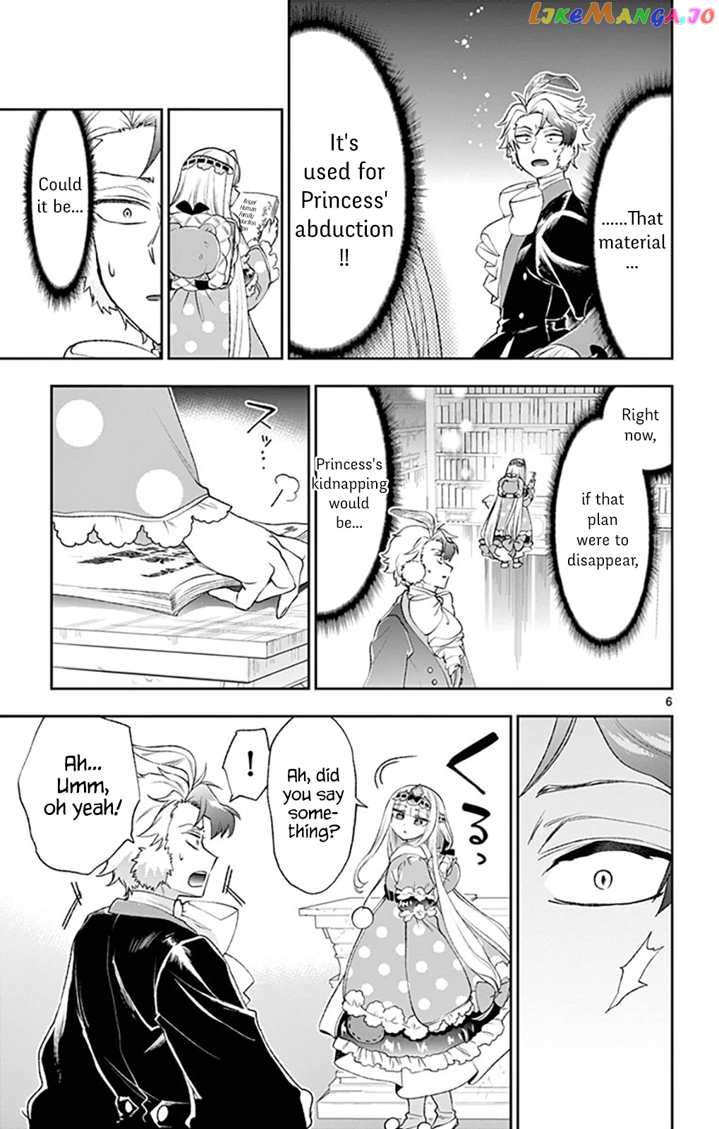 Maou-jou de Oyasumi chapter 204 - page 6