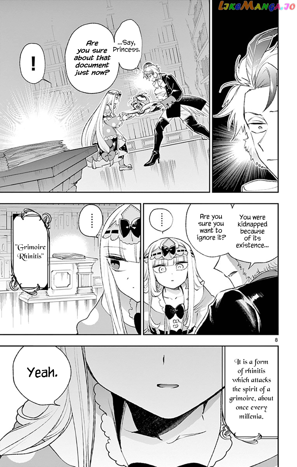Maou-jou de Oyasumi chapter 204 - page 8
