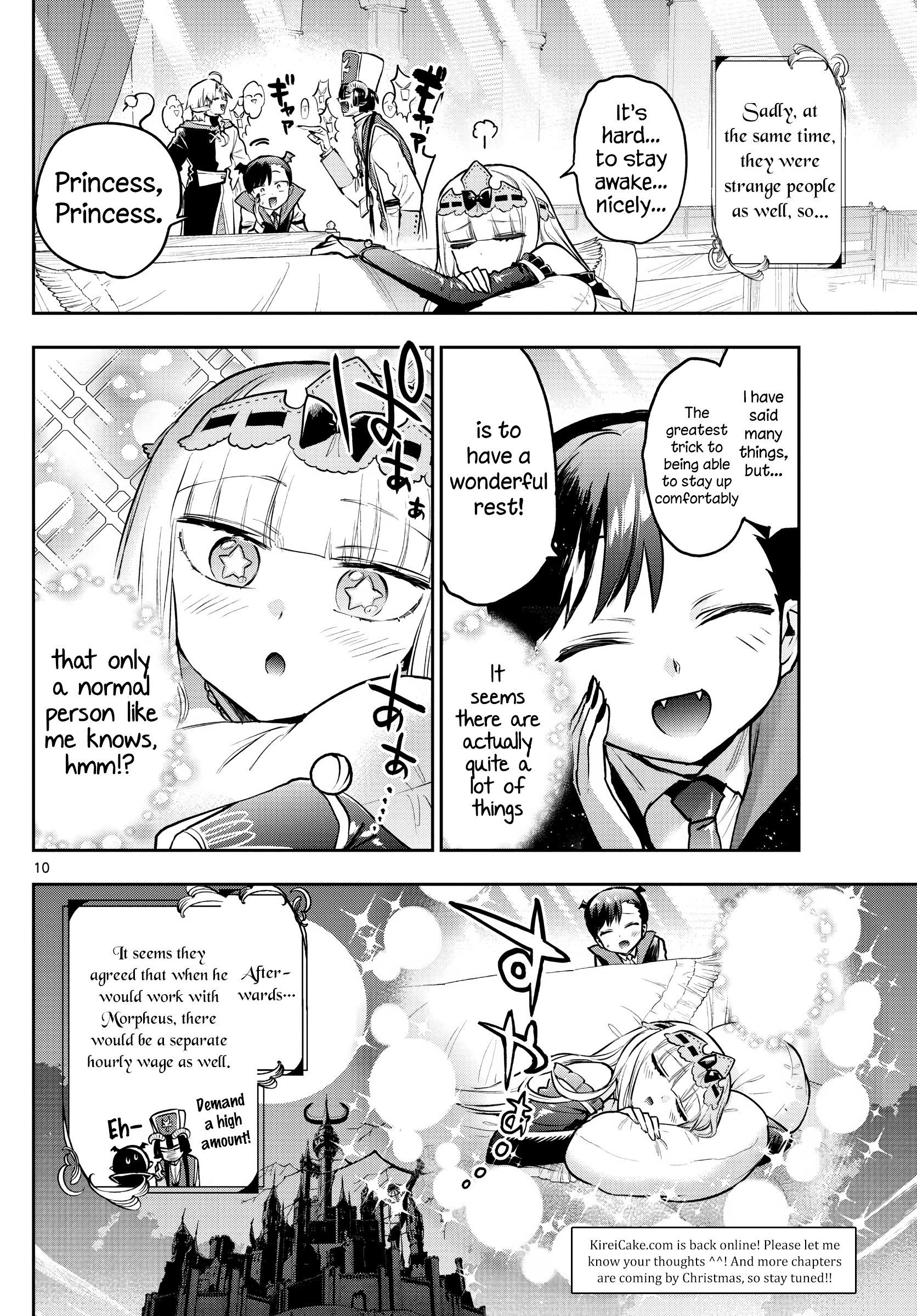 Maou-jou de Oyasumi chapter 302 - page 10
