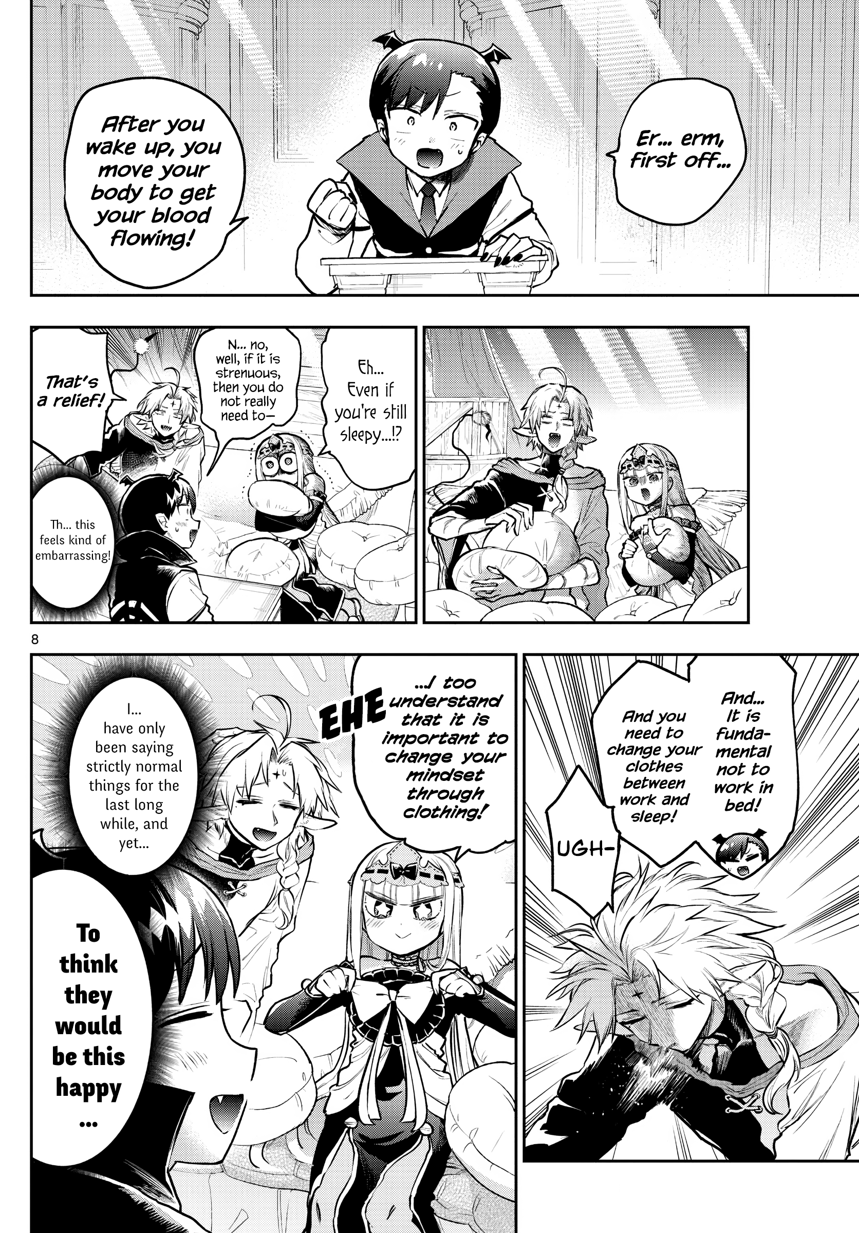 Maou-jou de Oyasumi chapter 302 - page 8