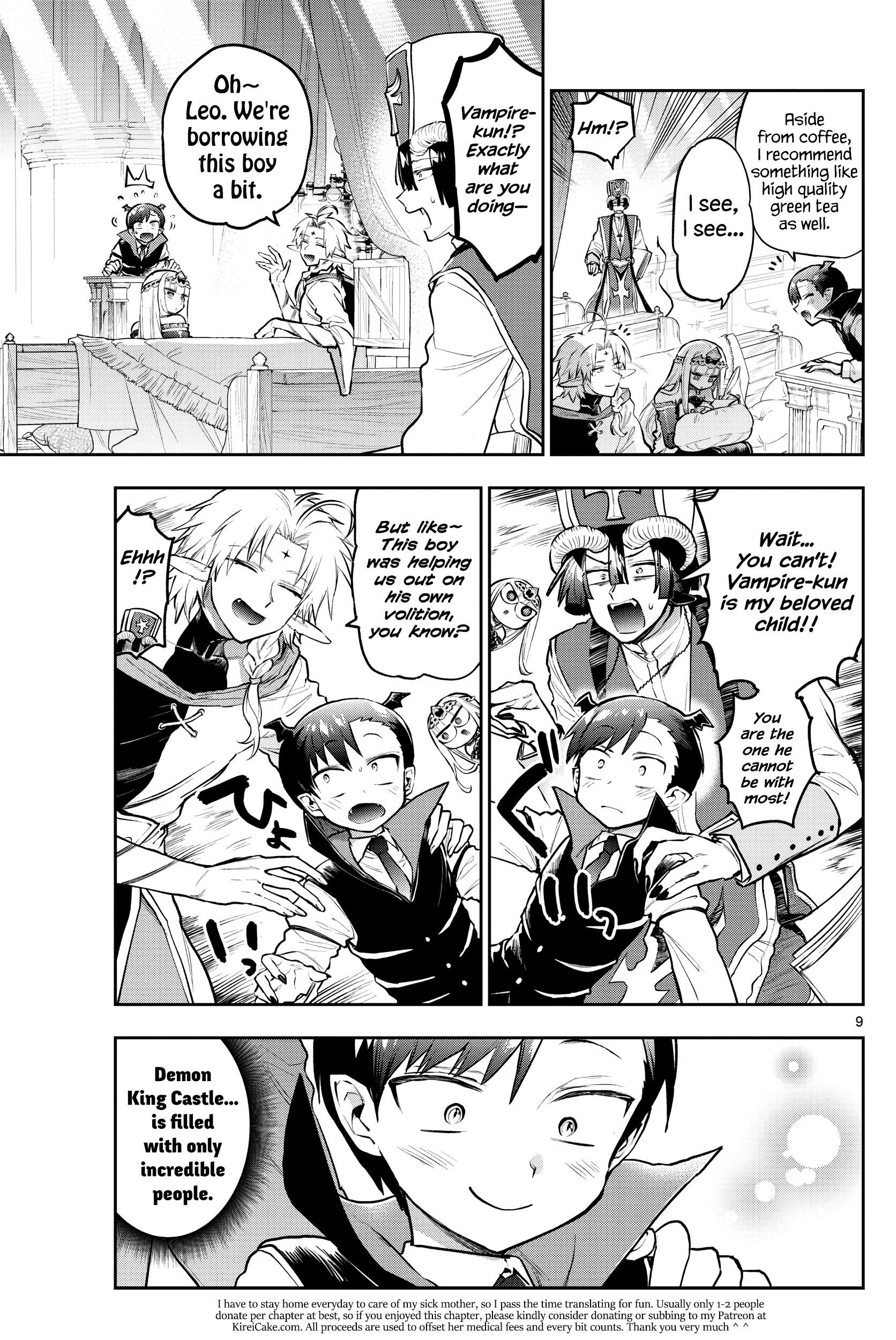 Maou-jou de Oyasumi chapter 302 - page 9