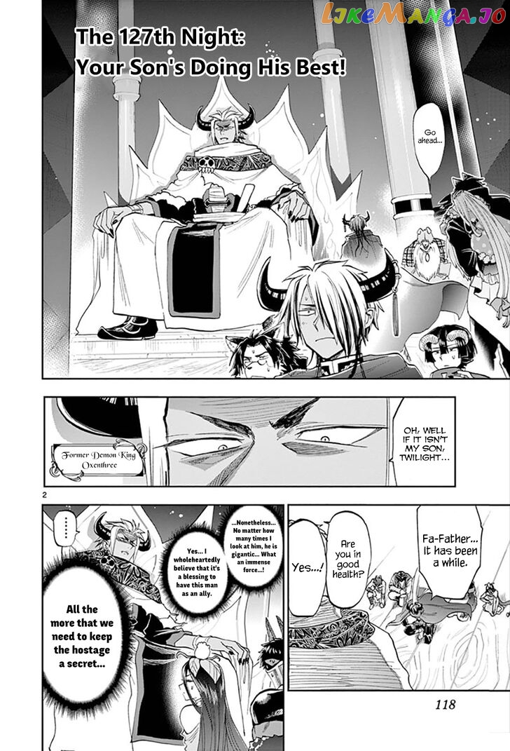 Maou-jou de Oyasumi chapter 127 - page 2
