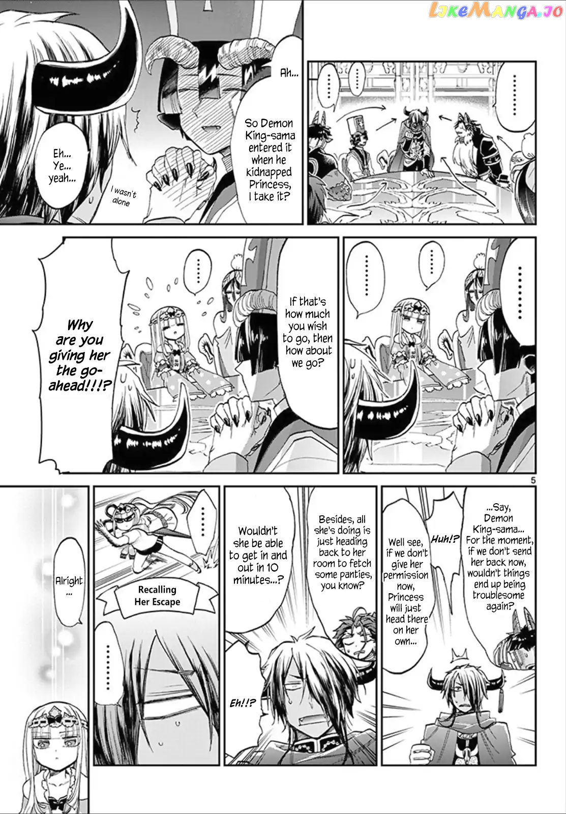 Maou-jou de Oyasumi chapter 81 - page 5