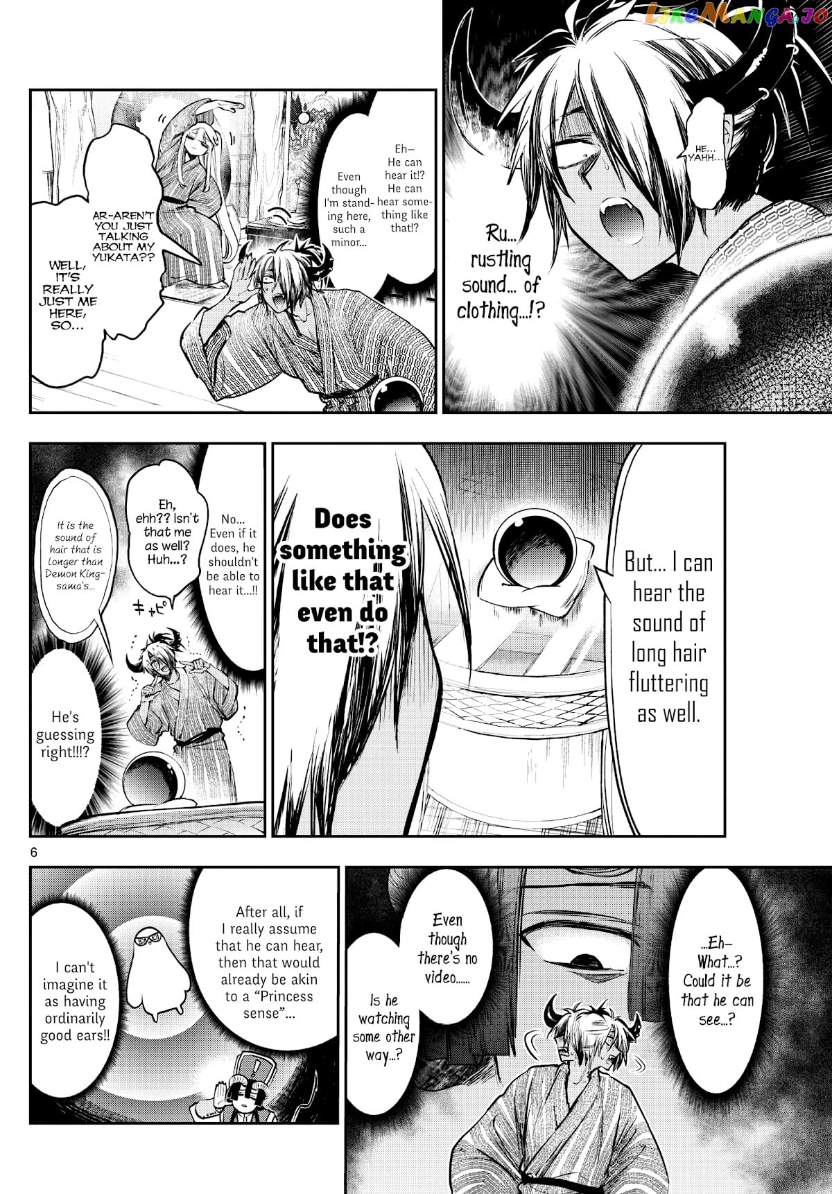 Maou-jou de Oyasumi chapter 277 - page 6