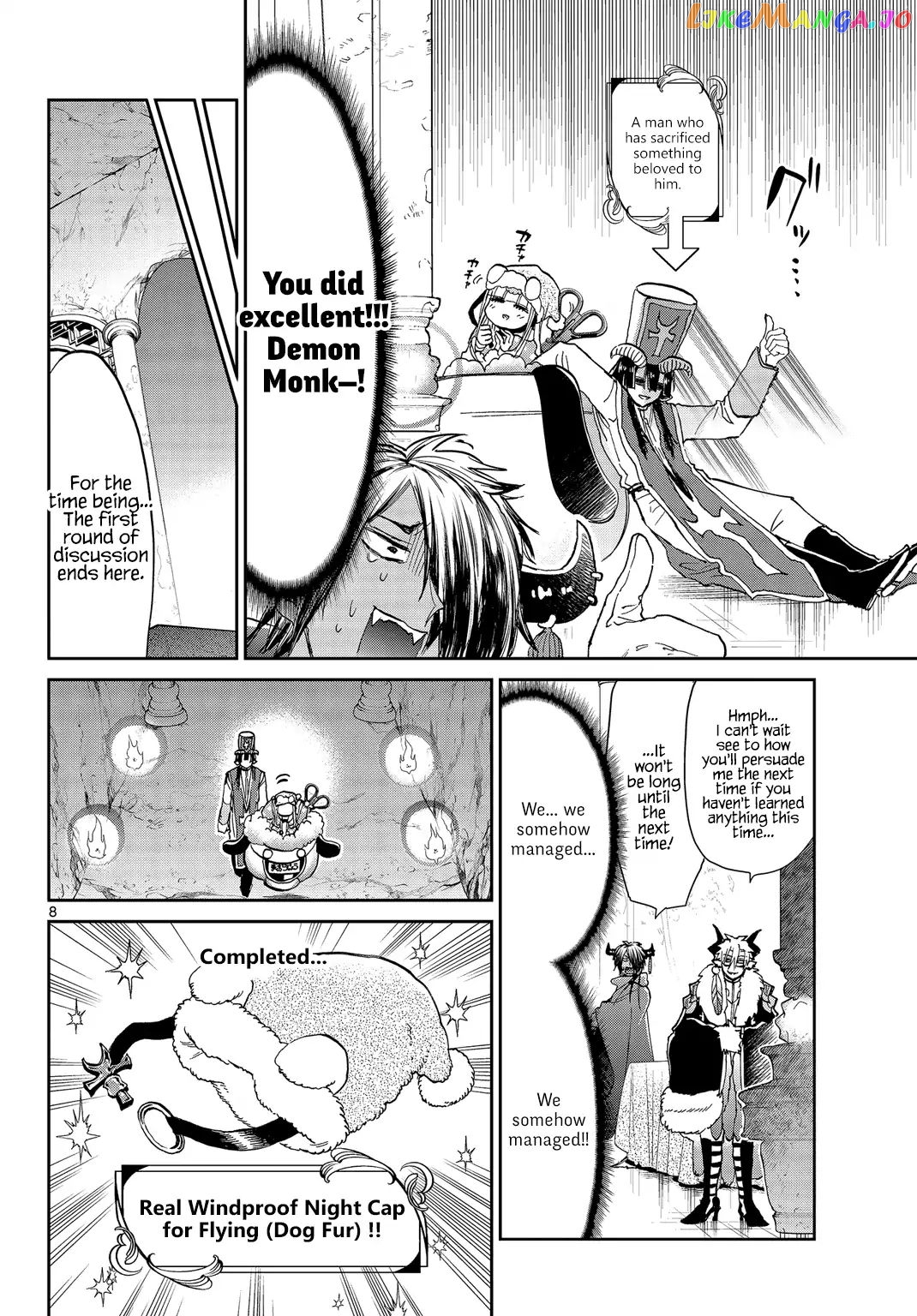 Maou-jou de Oyasumi chapter 50 - page 8