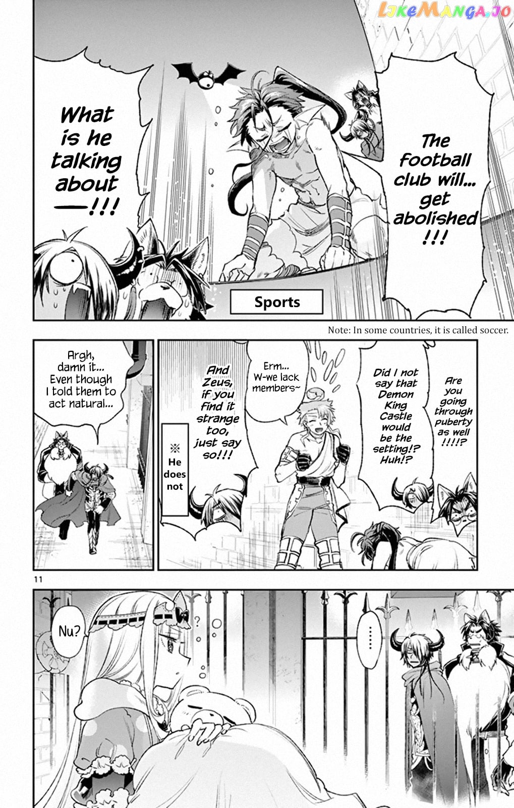 Maou-jou de Oyasumi chapter 212 - page 10
