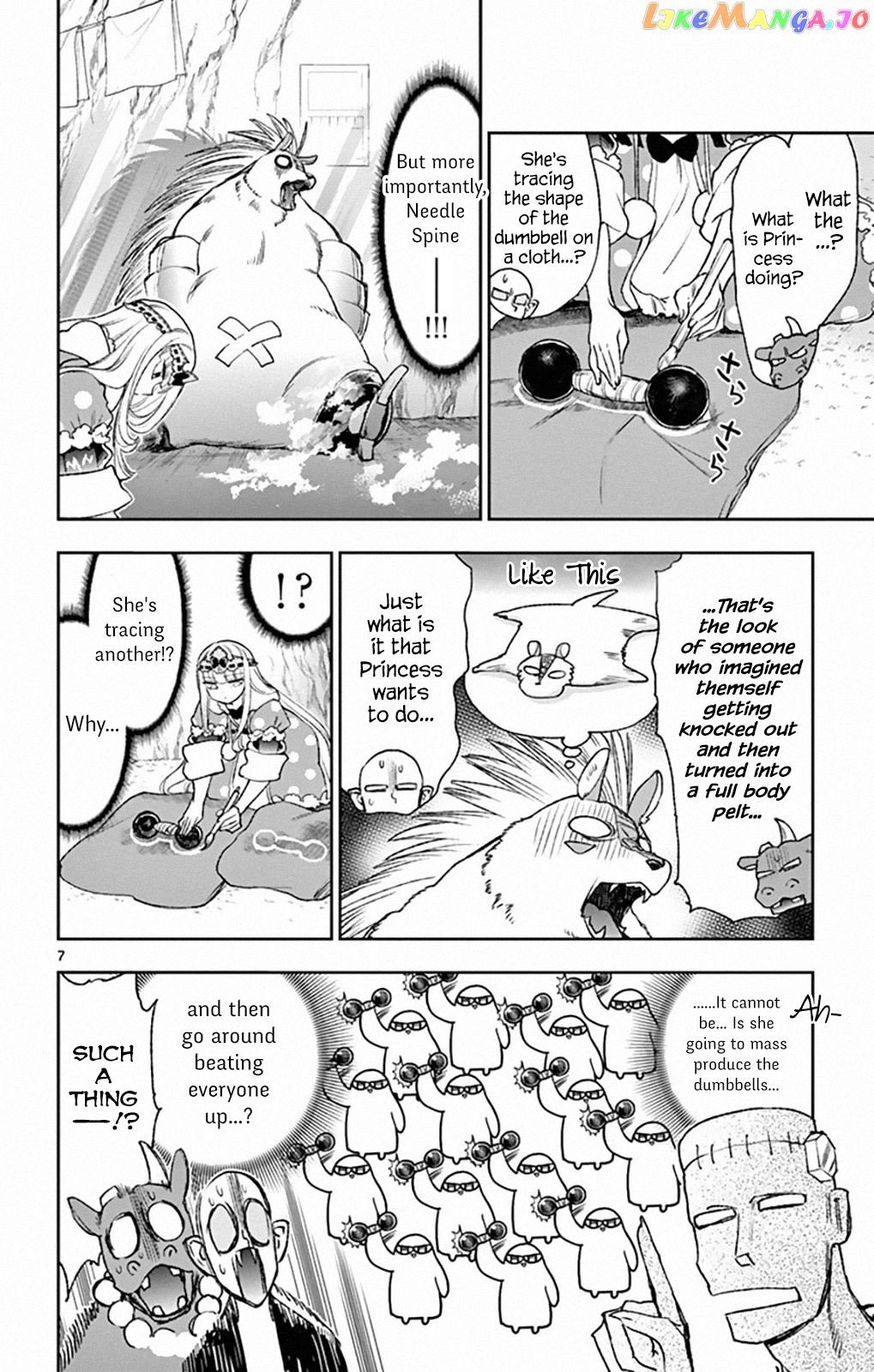 Maou-jou de Oyasumi chapter 213 - page 7