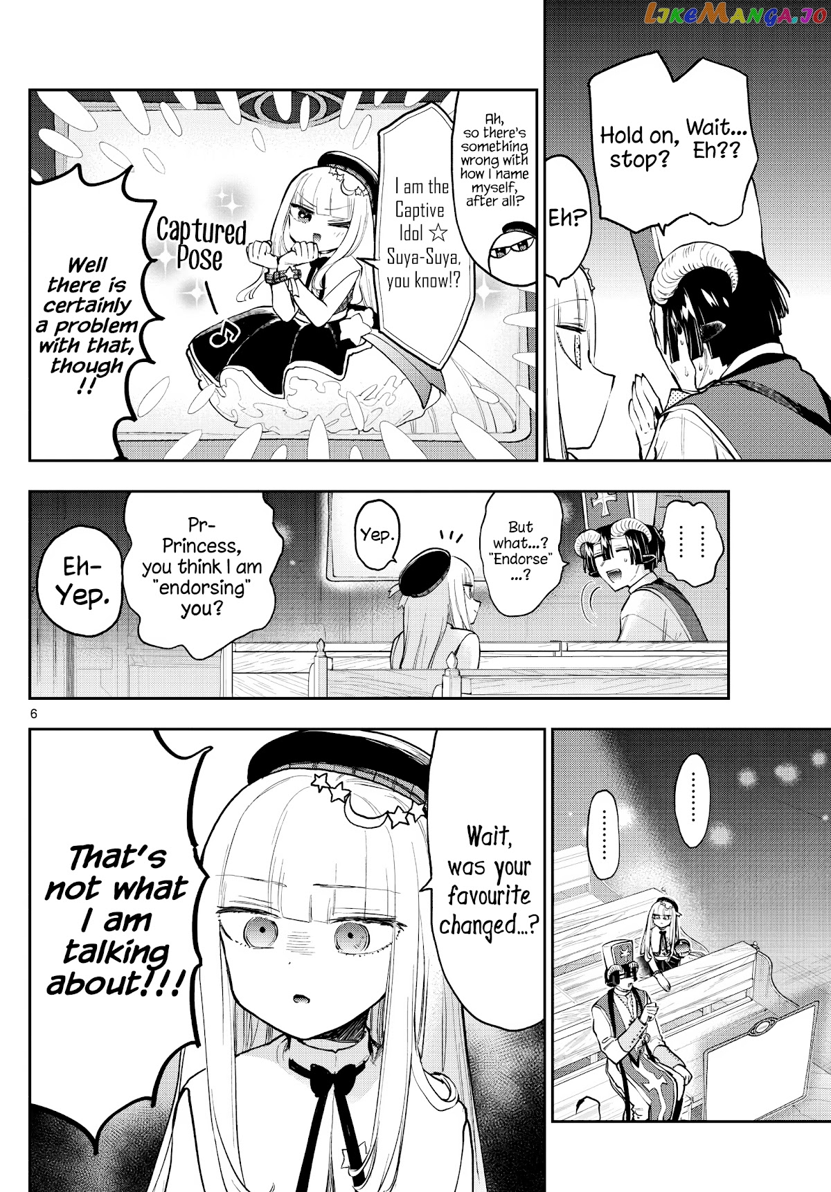 Maou-jou de Oyasumi chapter 281 - page 6
