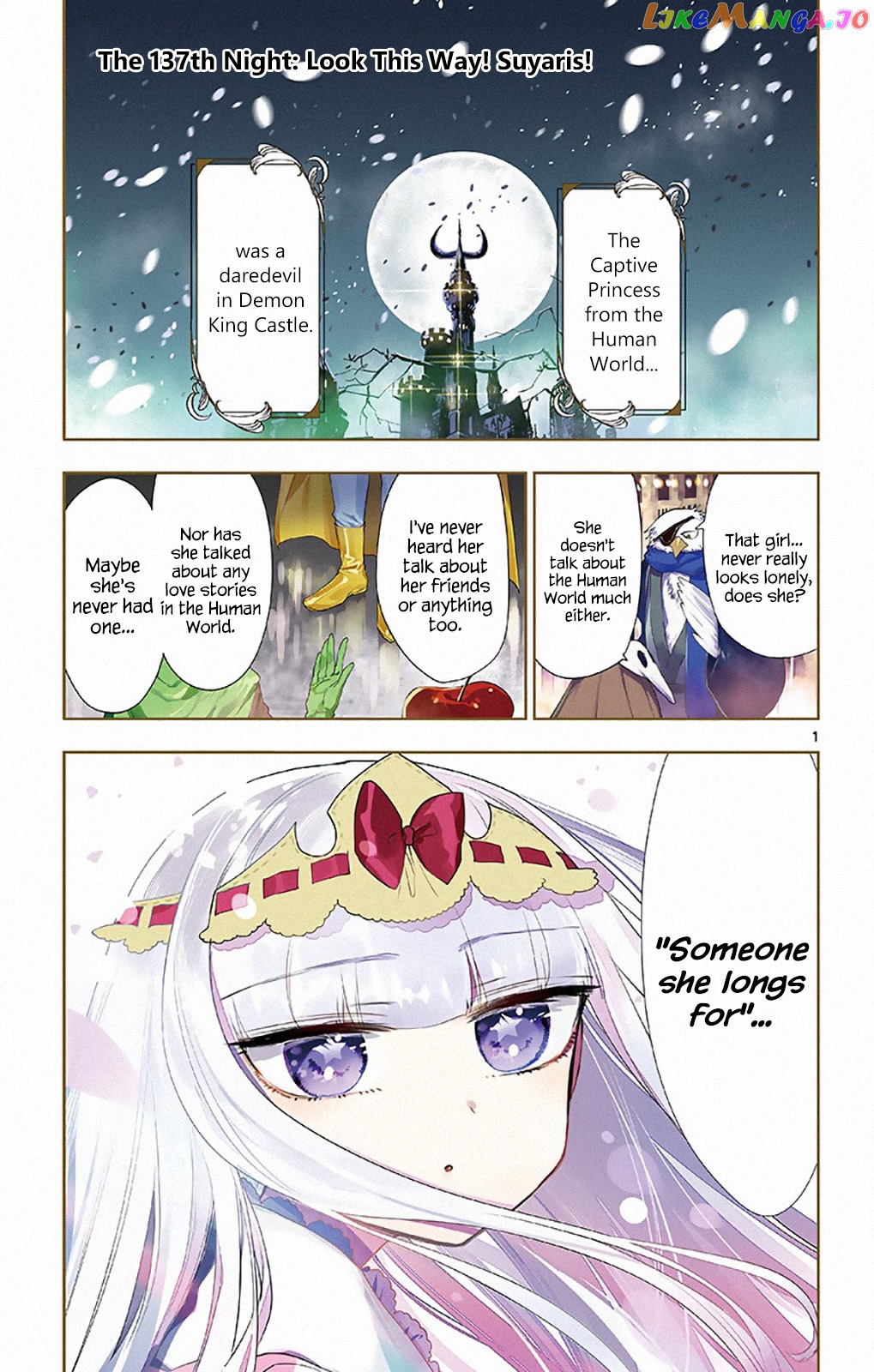 Maou-jou de Oyasumi chapter 137 - page 1