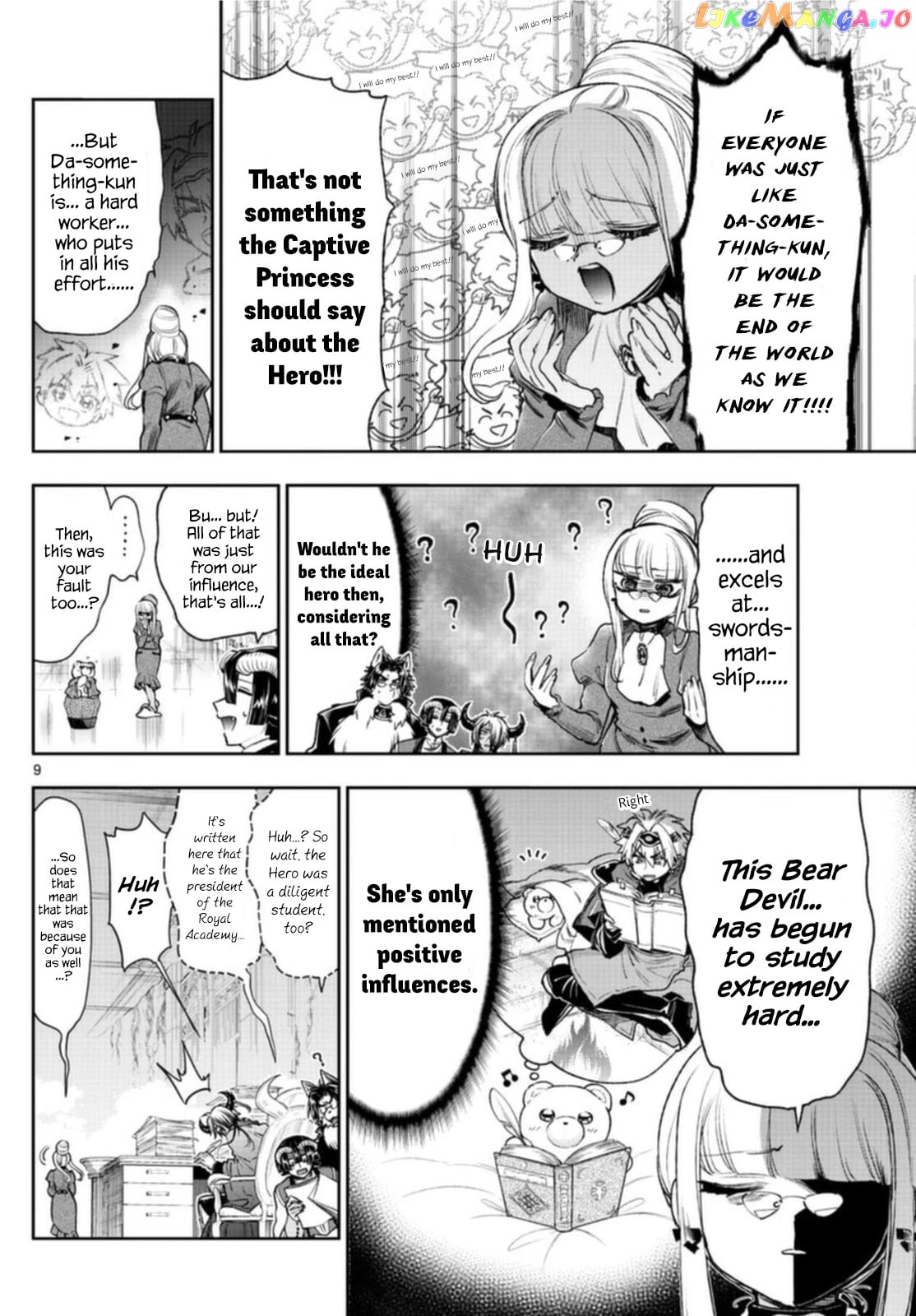 Maou-jou de Oyasumi chapter 242 - page 8
