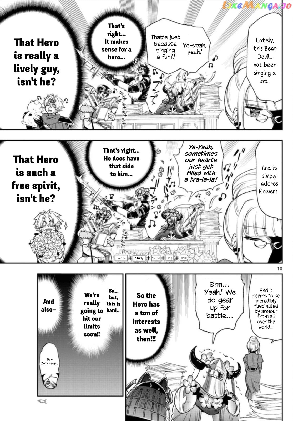 Maou-jou de Oyasumi chapter 242 - page 9